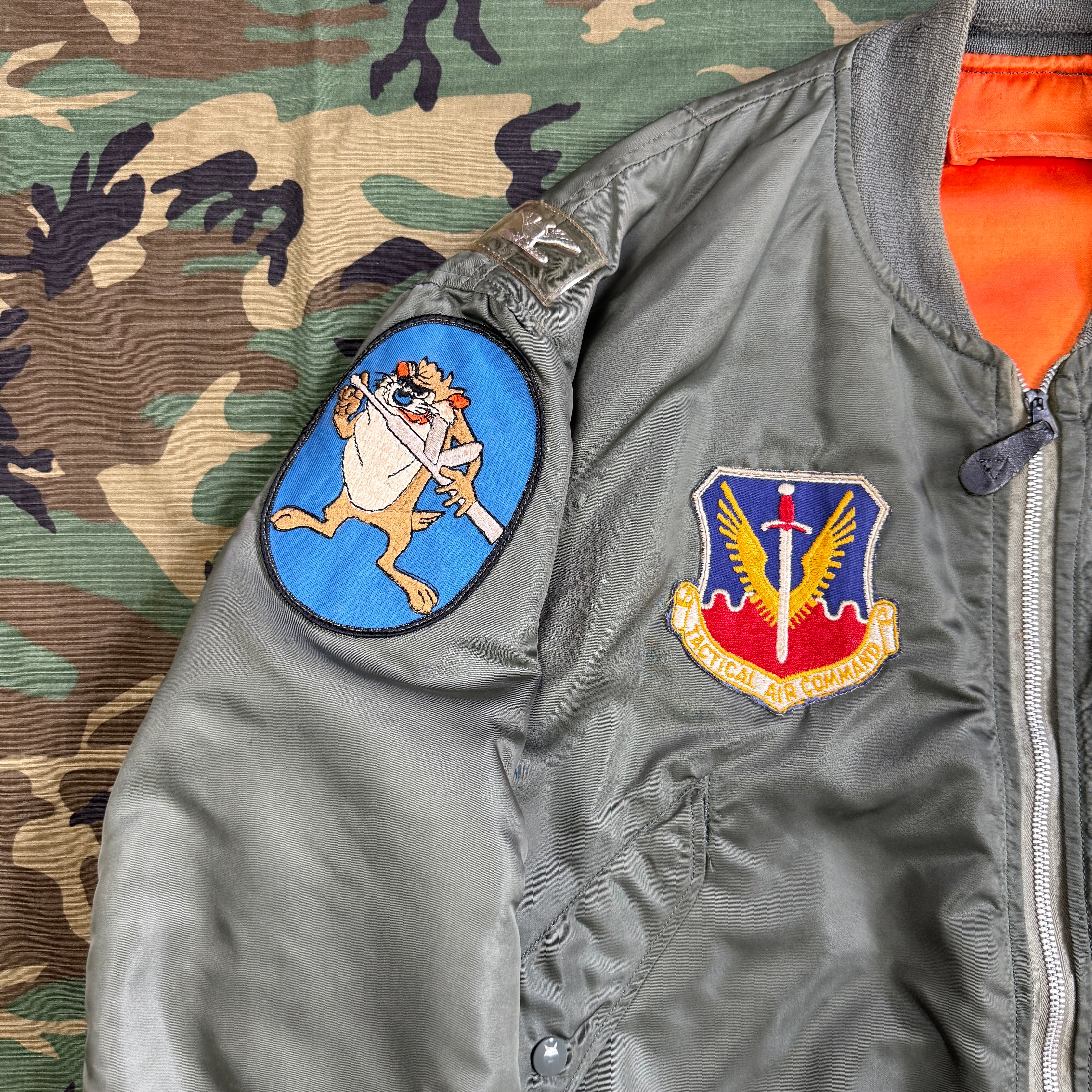 USAF 1973 L-2B Flight Jacket - Size XL