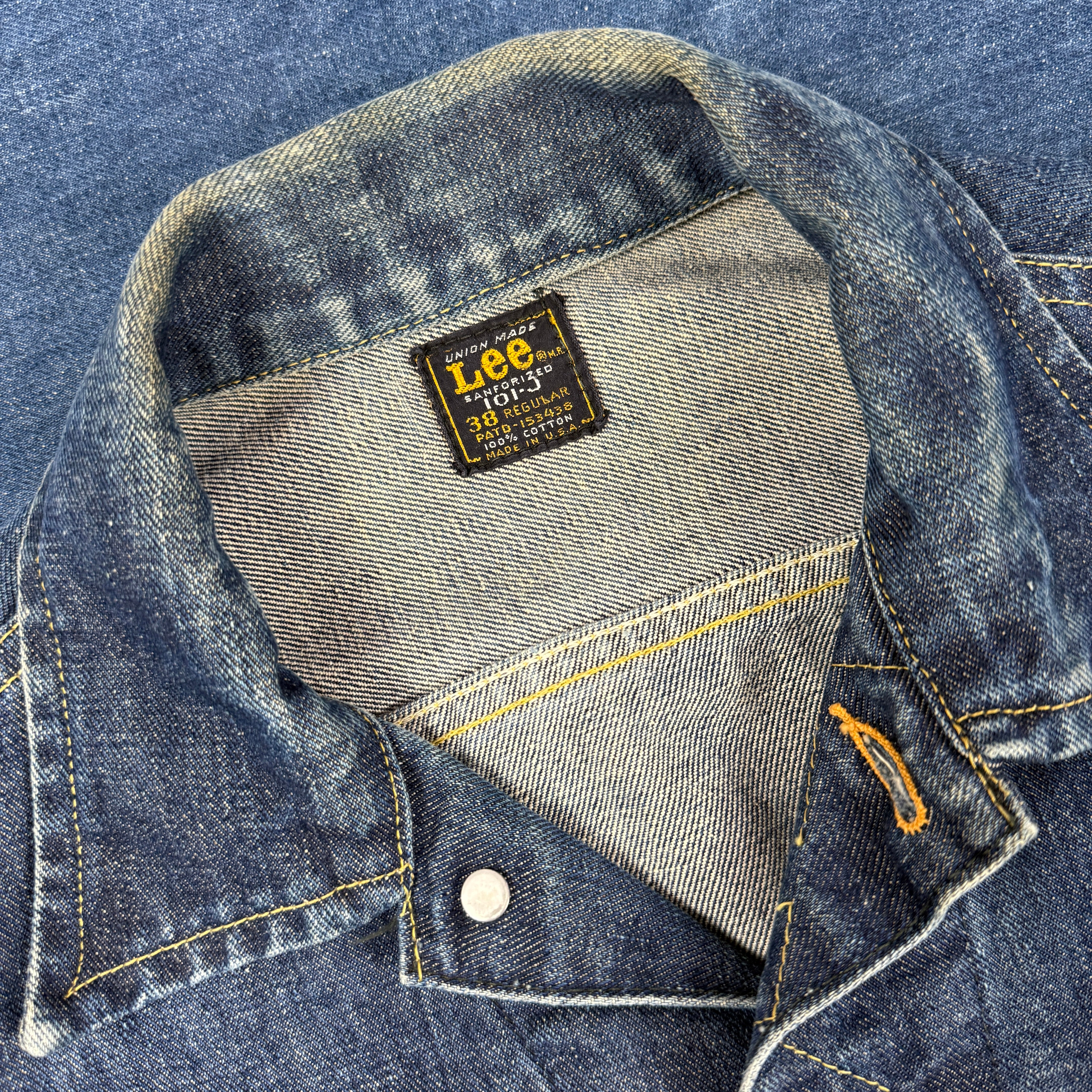 Lee Riders Late-1960s 101-J Denim Jacket - Good Condition