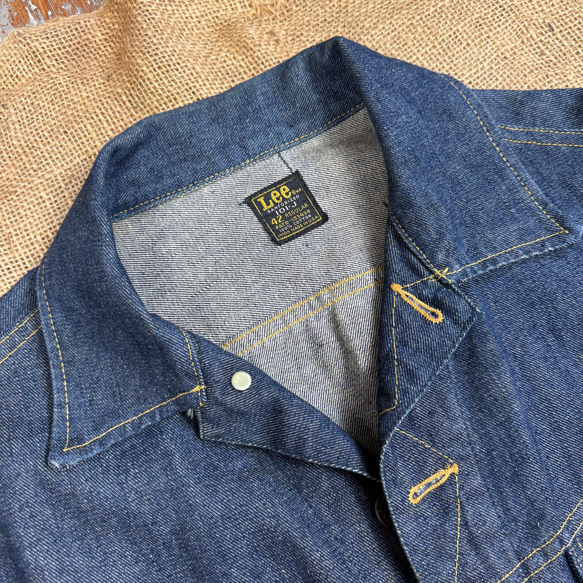 Lee Riders Late 60s 101-J Denim Jacket - Size 42 - Mint Condition