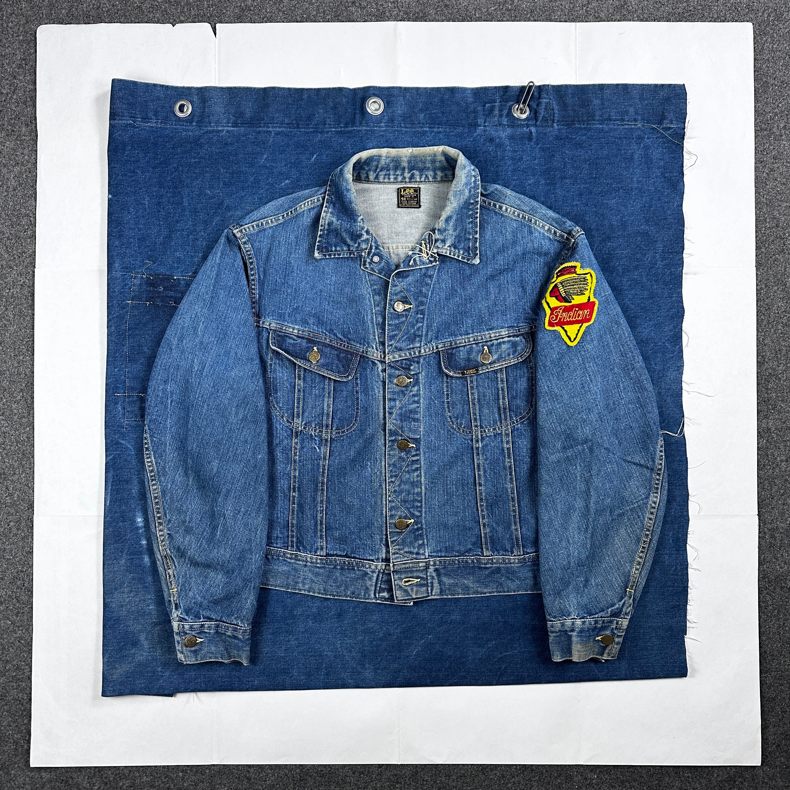 Vintage 1960s Lee Riders Sanforized 101-J Denim Jacket