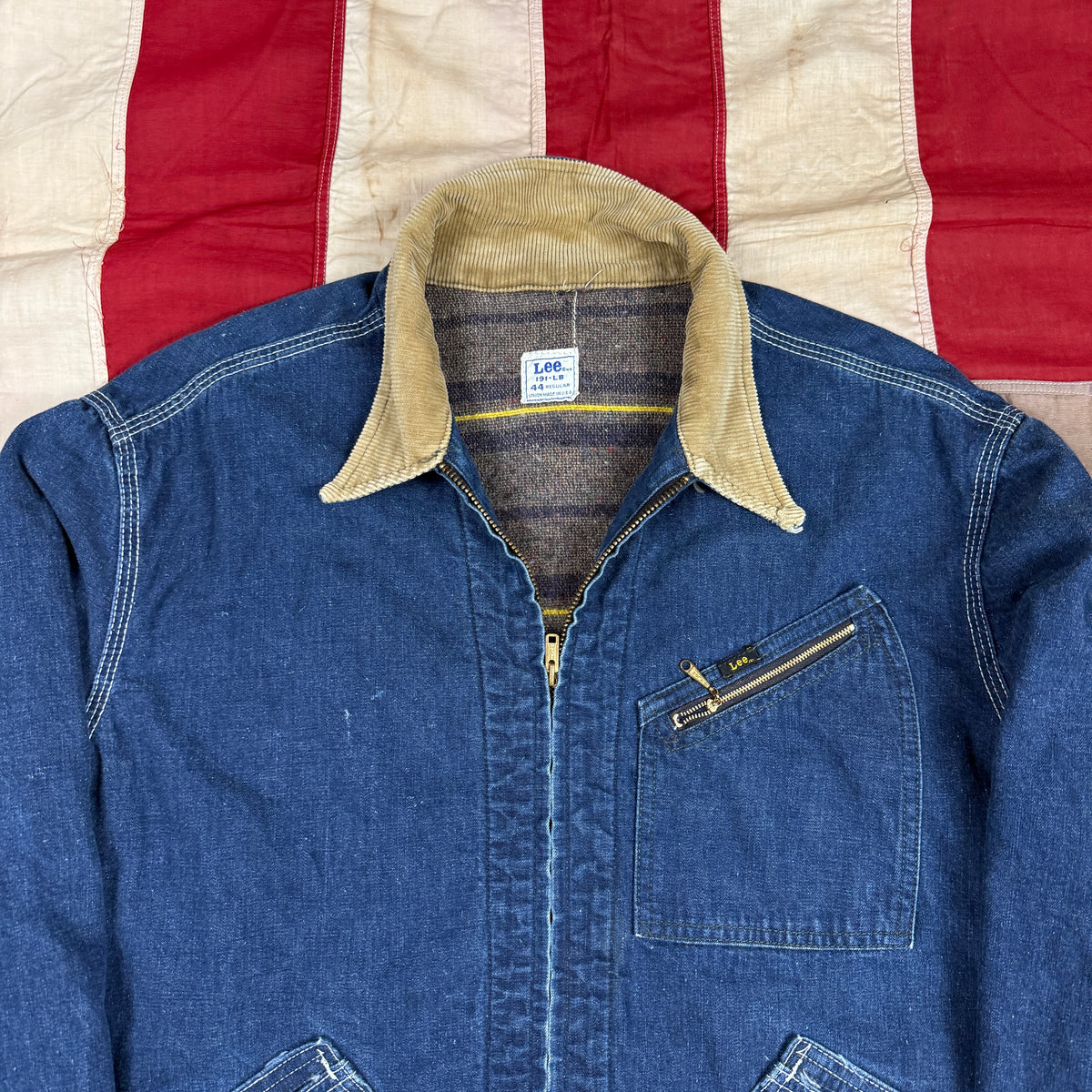 Lee 1960s 191-LB Lined Chore Jacket - Mint Condition