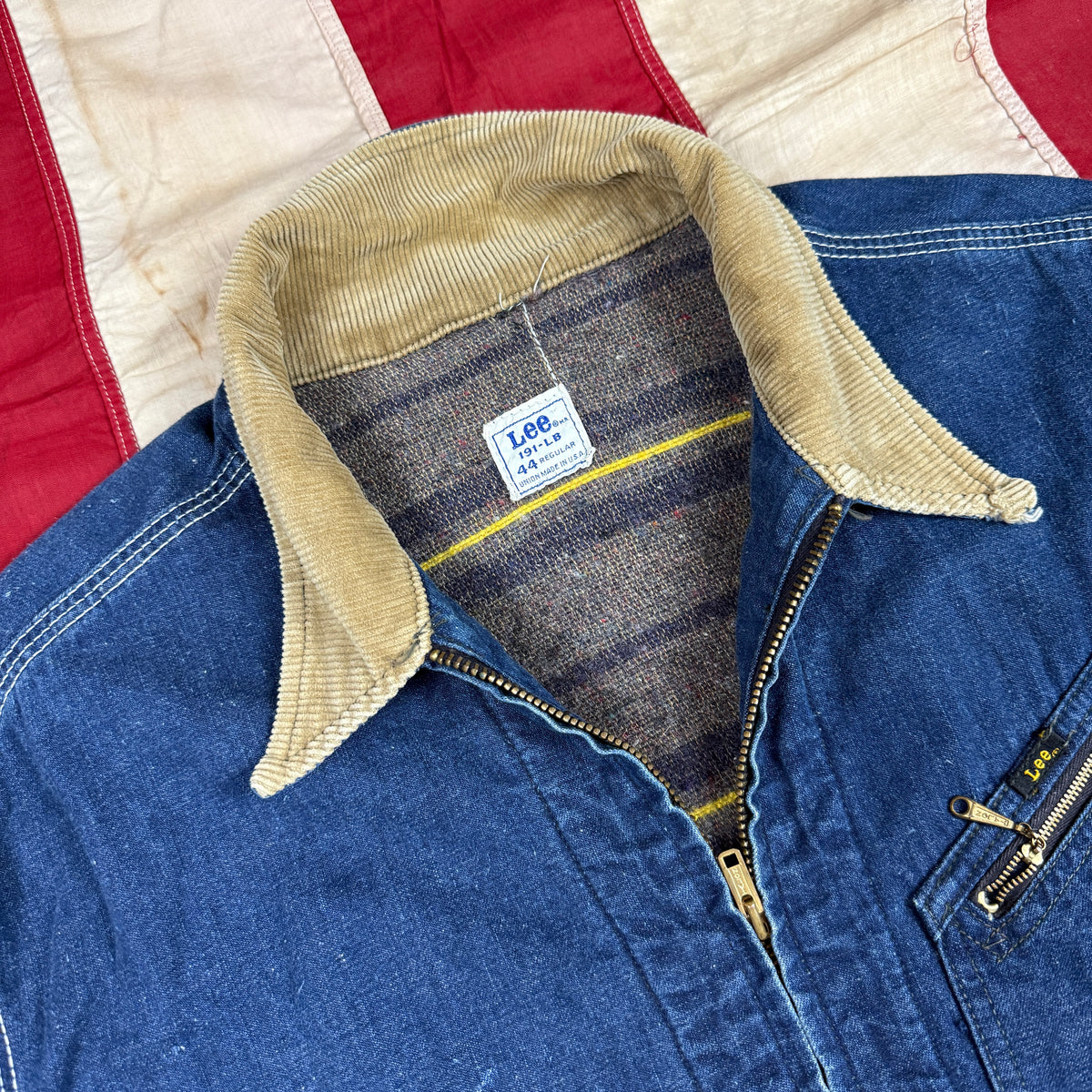 Lee 1960s 191-LB Lined Chore Jacket - Mint Condition