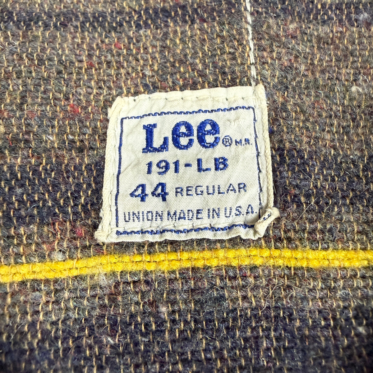 Lee 1960s 191-LB Lined Chore Jacket - Mint Condition