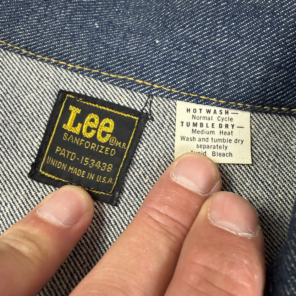 Lee Riders Early 70s Denim Jacket - Deadstock large size