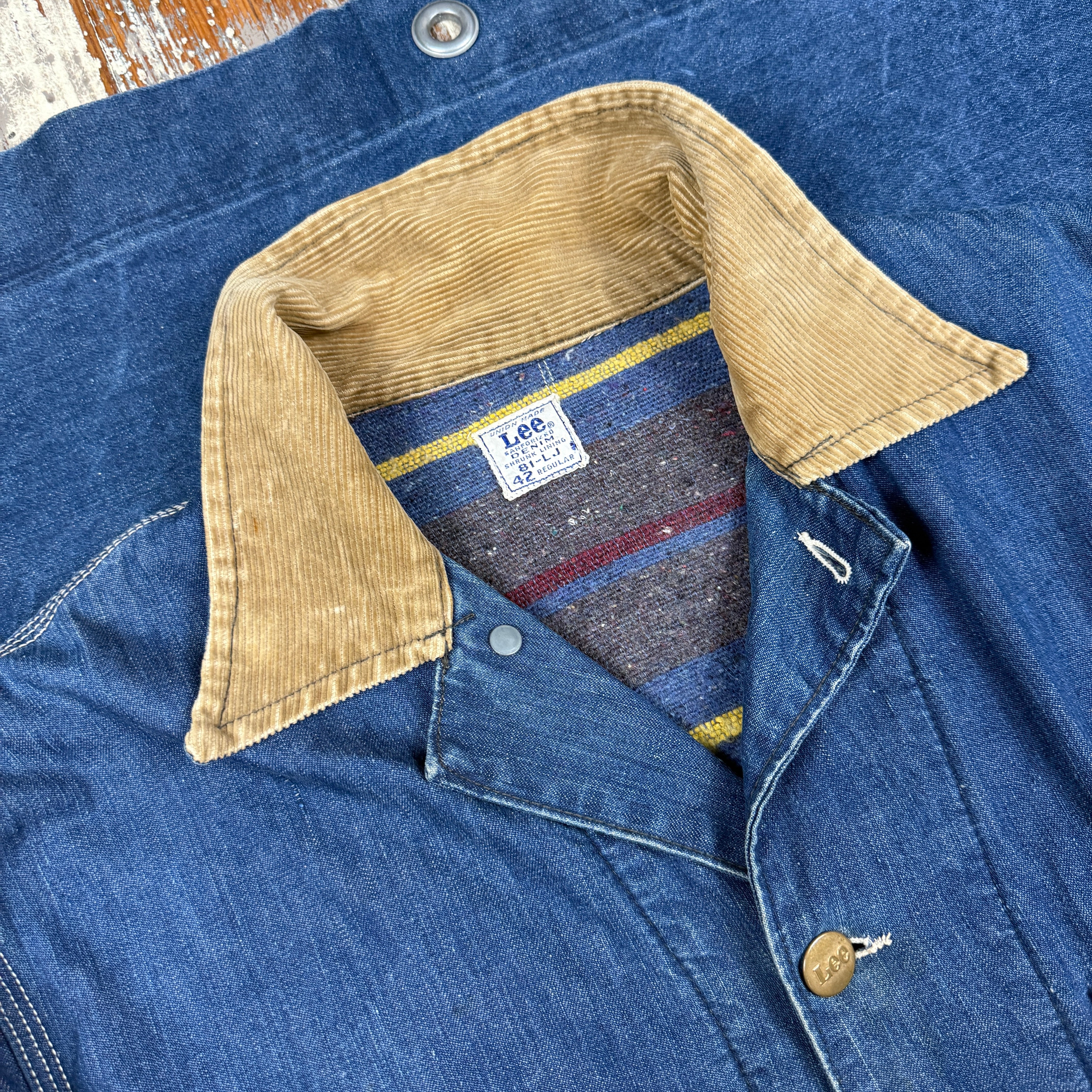 Lee 1950s/60s 81-LJ Lined Chore Jacket