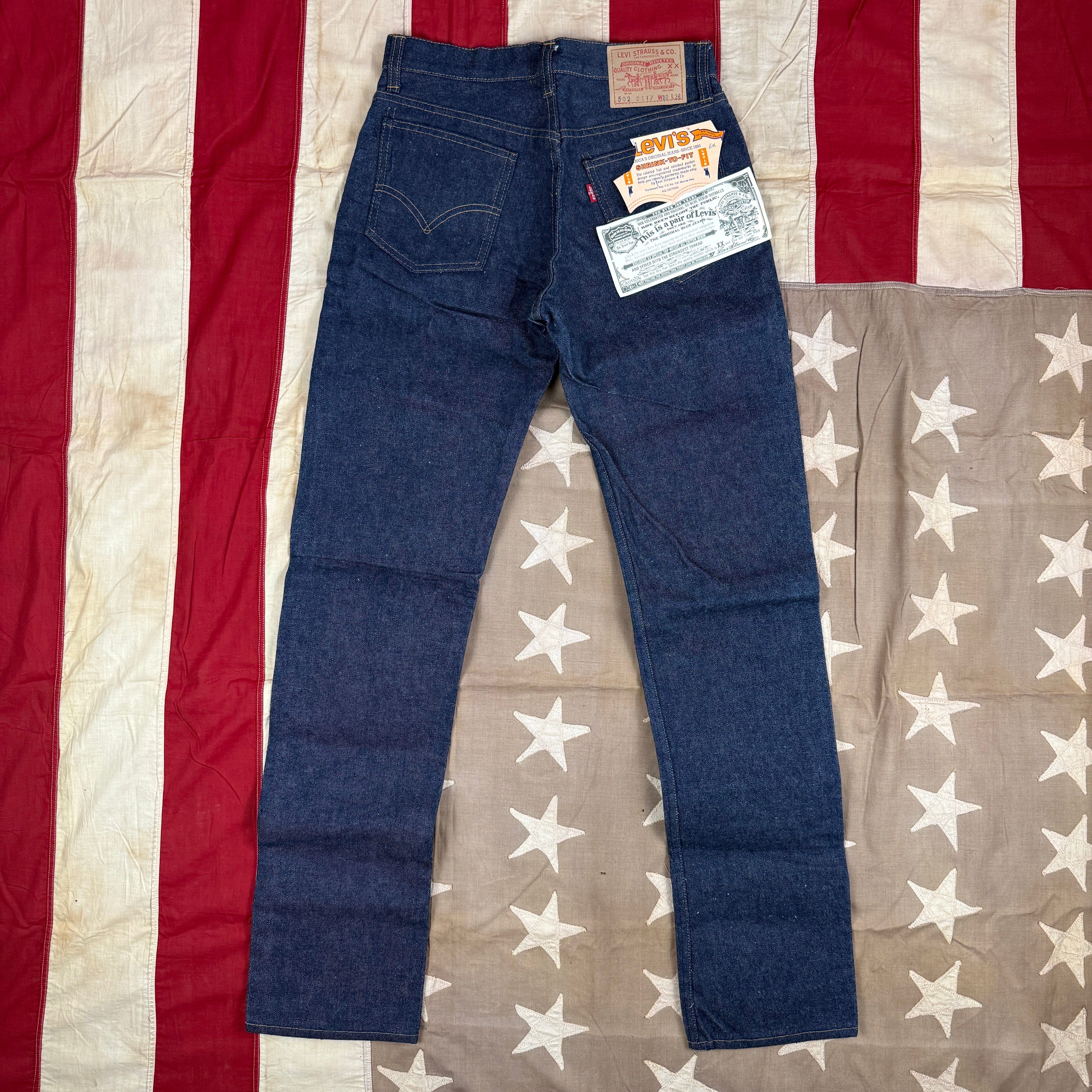 Levis 1960s Big E 502 - Deadstock