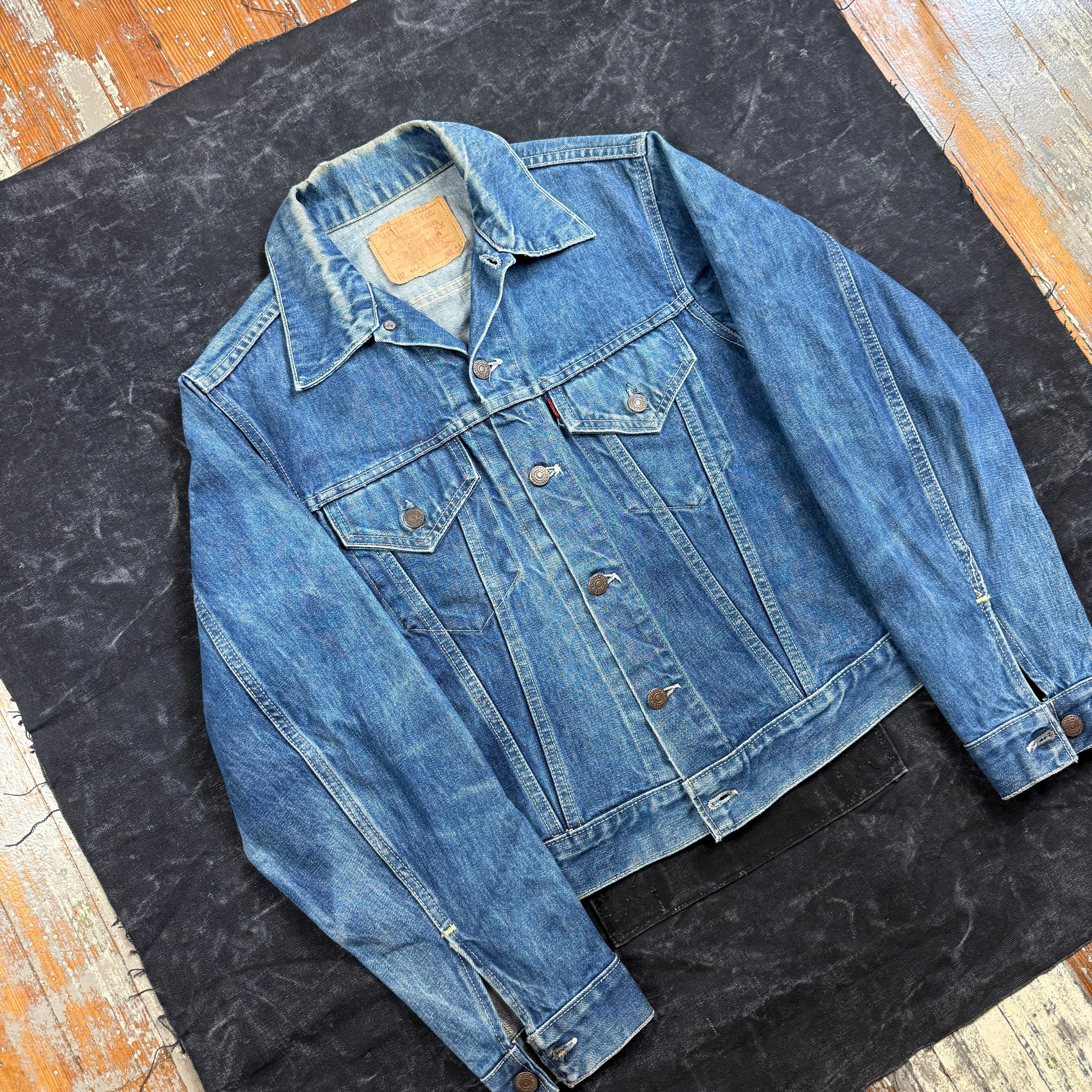 Levi's "Big E" 557 1960s Denim Jacket - Size 40