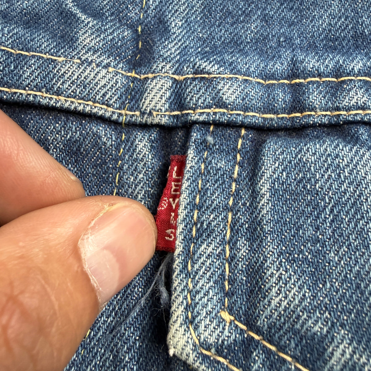 Levi's "Big E" 557 1960s Denim Jacket - Size 40