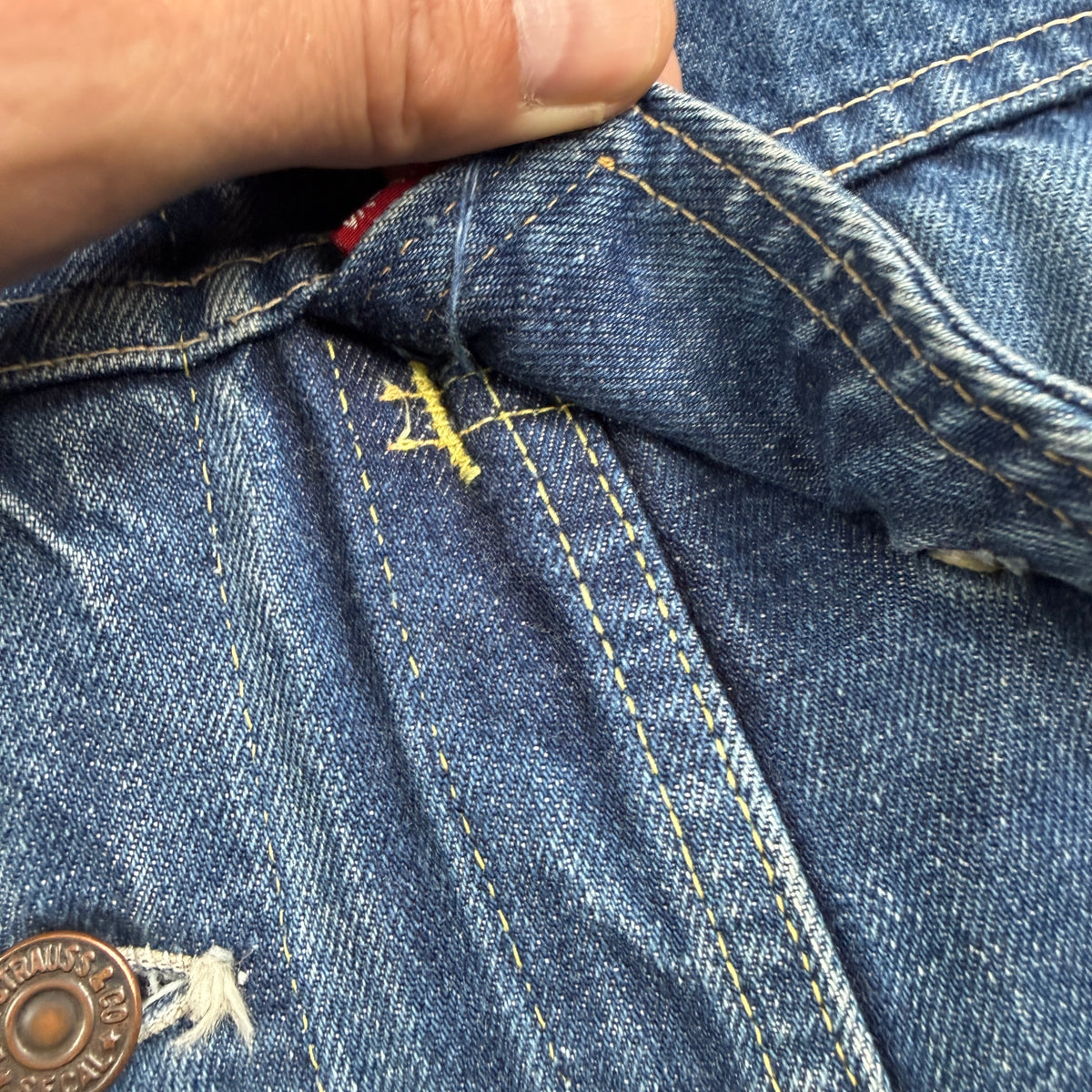 Levi's "Big E" 557 1960s Denim Jacket - Size 40