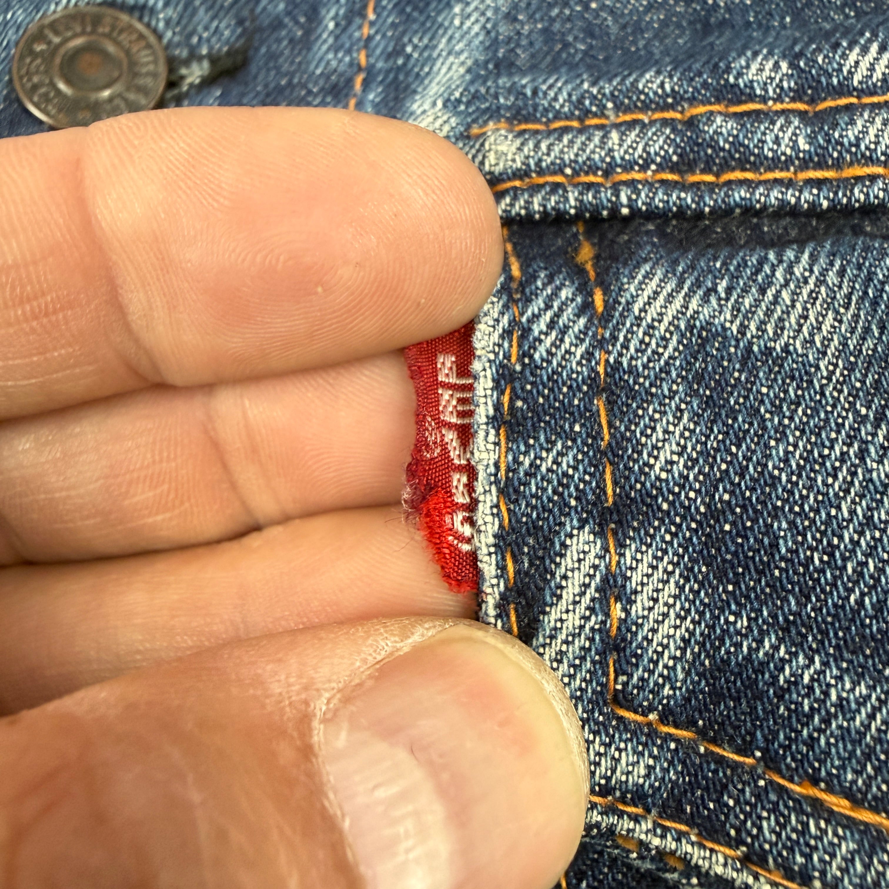Levi's "Big E" 70505 1960s Denim Jacket - Size 40