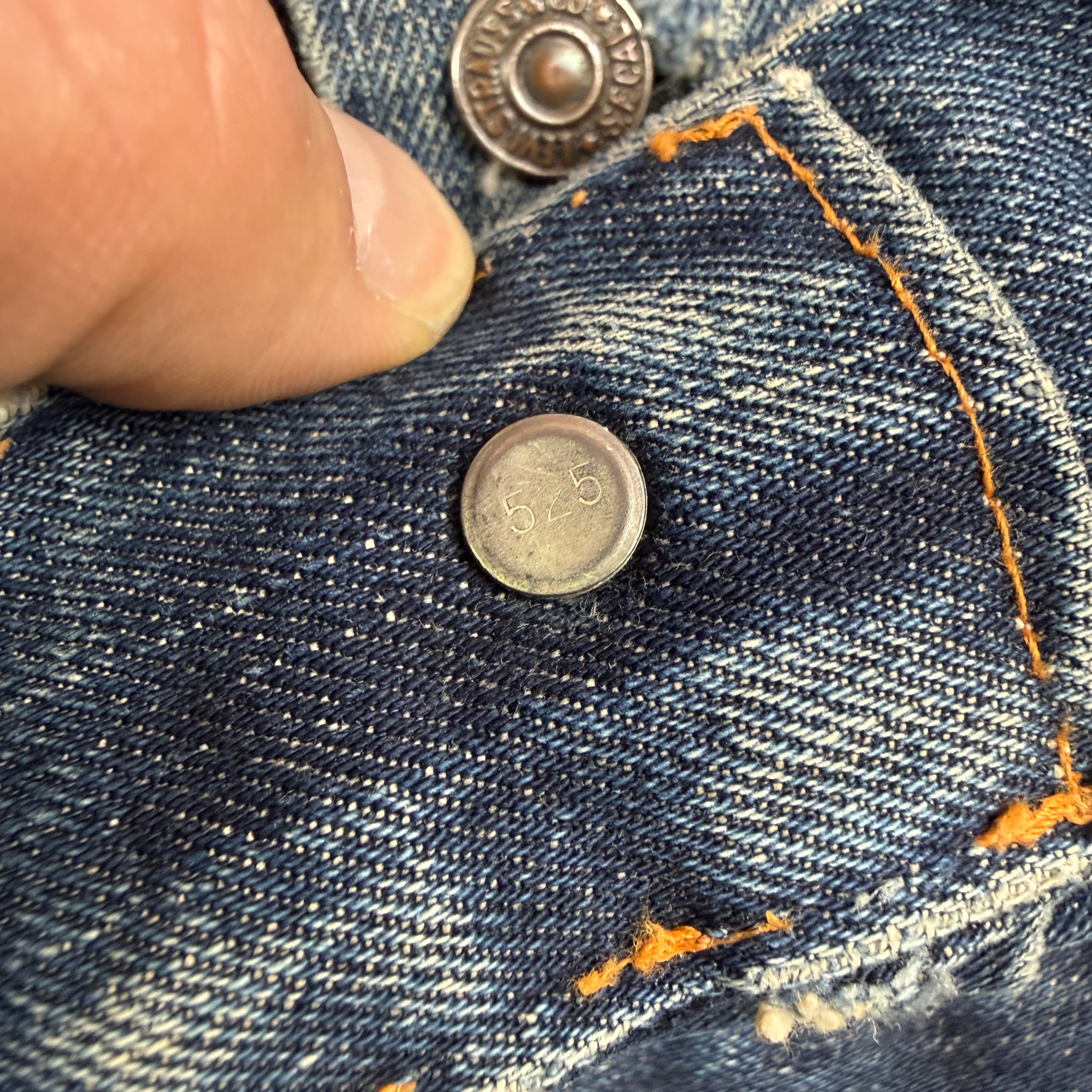 Levi's "Big E" 70505 1960s Denim Jacket - Size 40