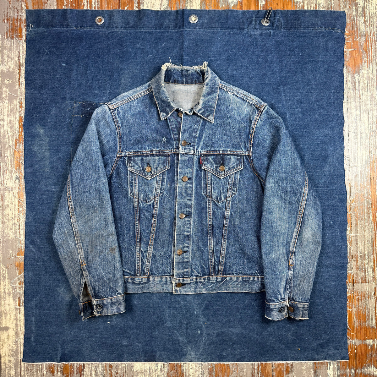 Levi's "Big E" 70505 1960s Denim Jacket - Size 46