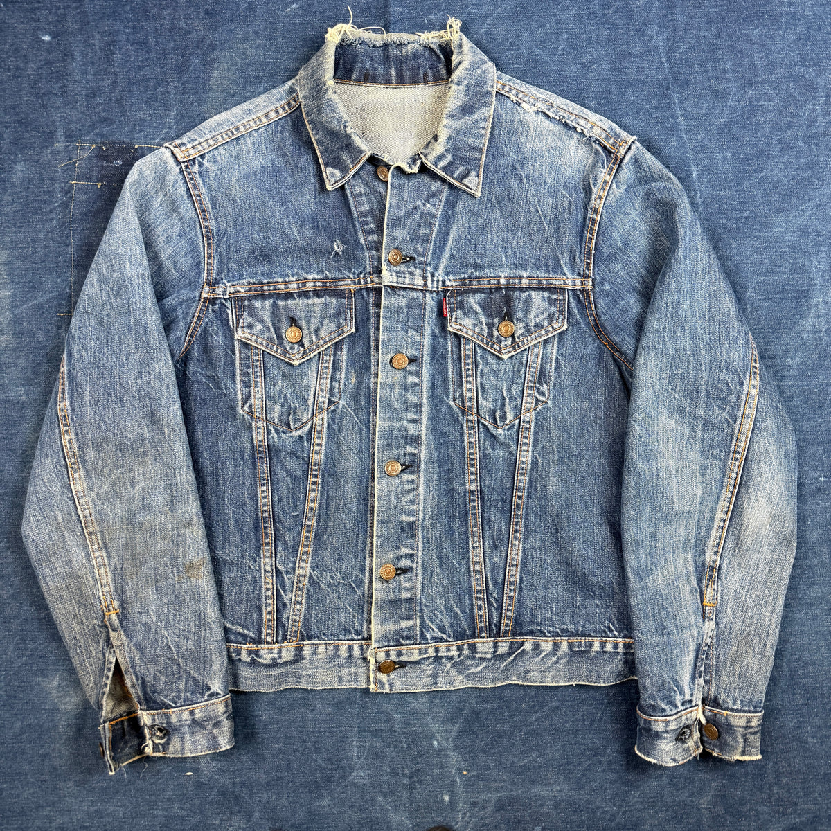 Levi's "Big E" 70505 1960s Denim Jacket - Size 46