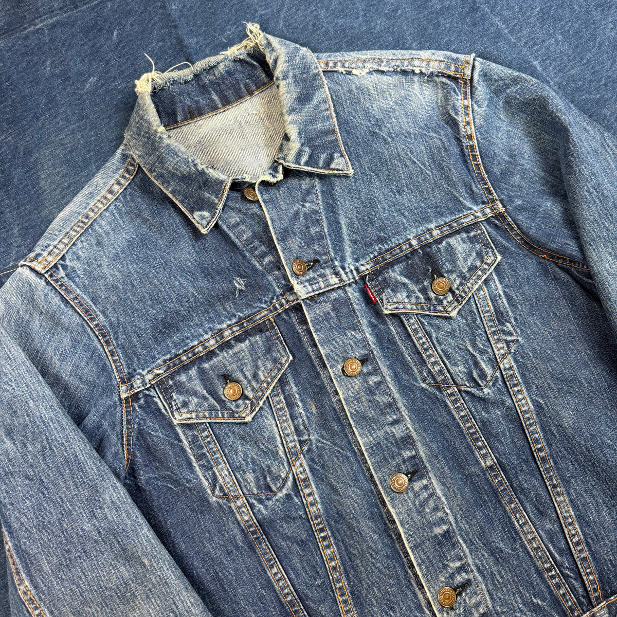 Levi's "Big E" 70505 1960s Denim Jacket - Size 46
