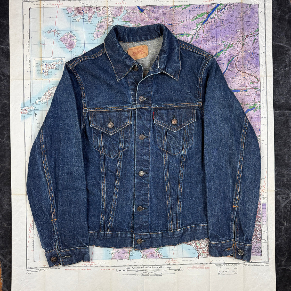 Levi's "Big E" 70505 1960s Denim Jacket - Size 40