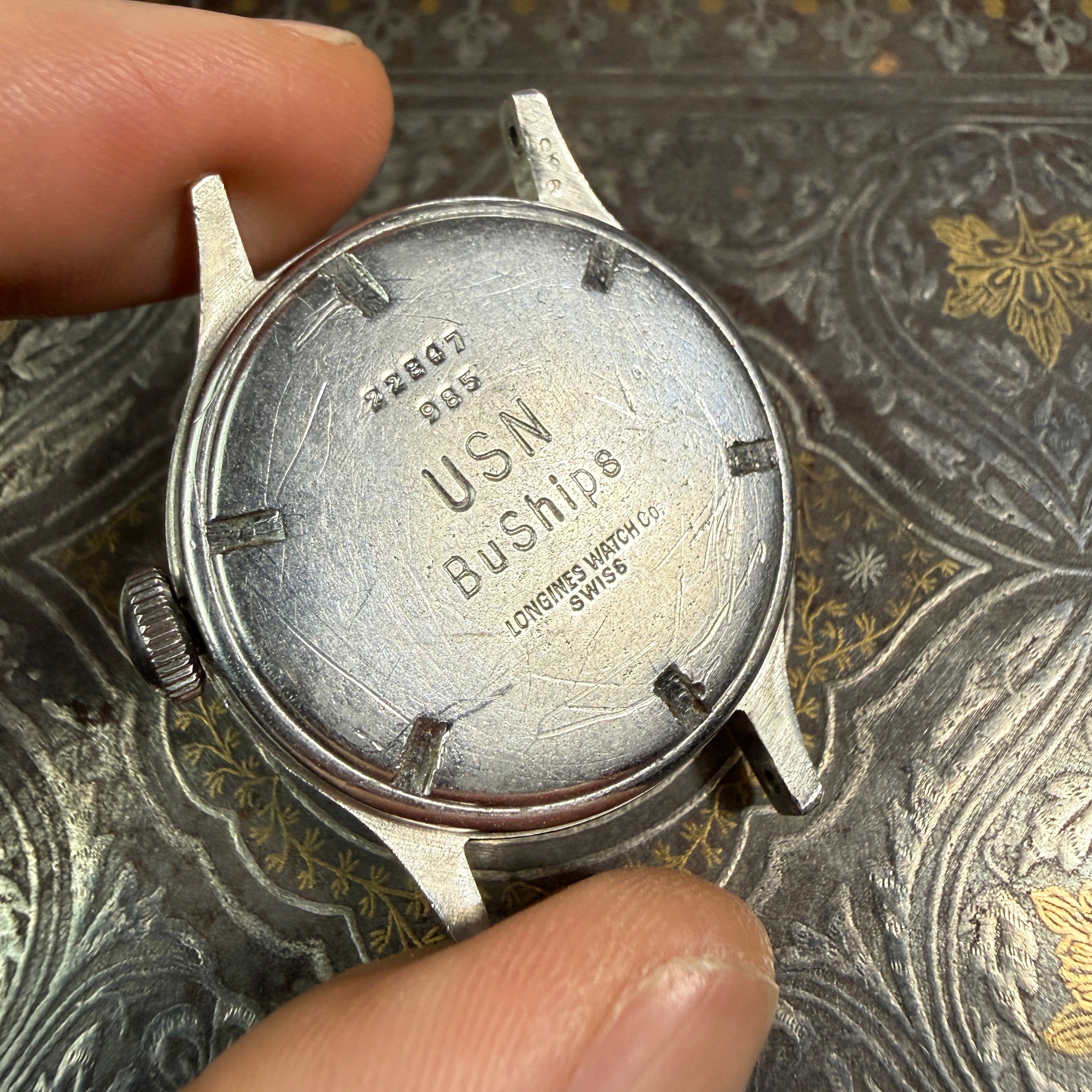 US Navy 1944 Longines Buships Watch