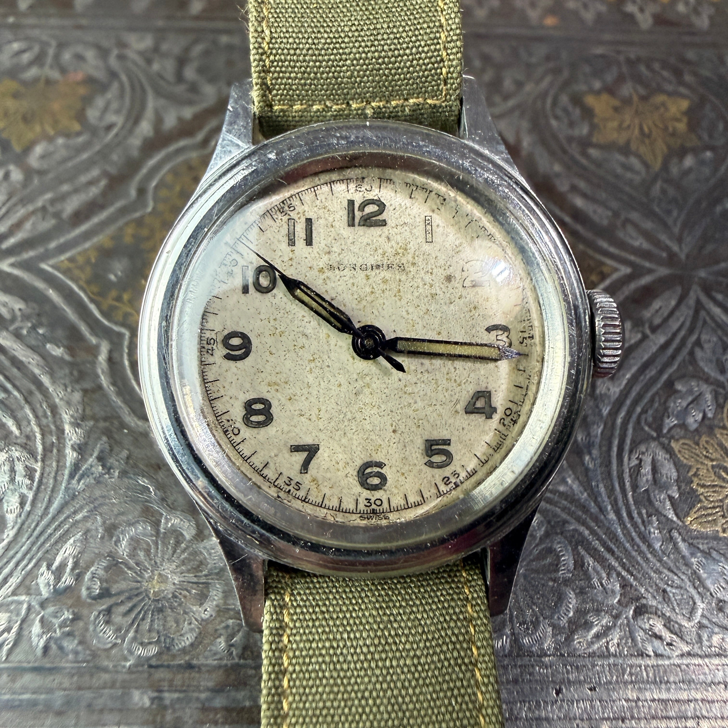 US Navy 1944 Longines Buships Watch