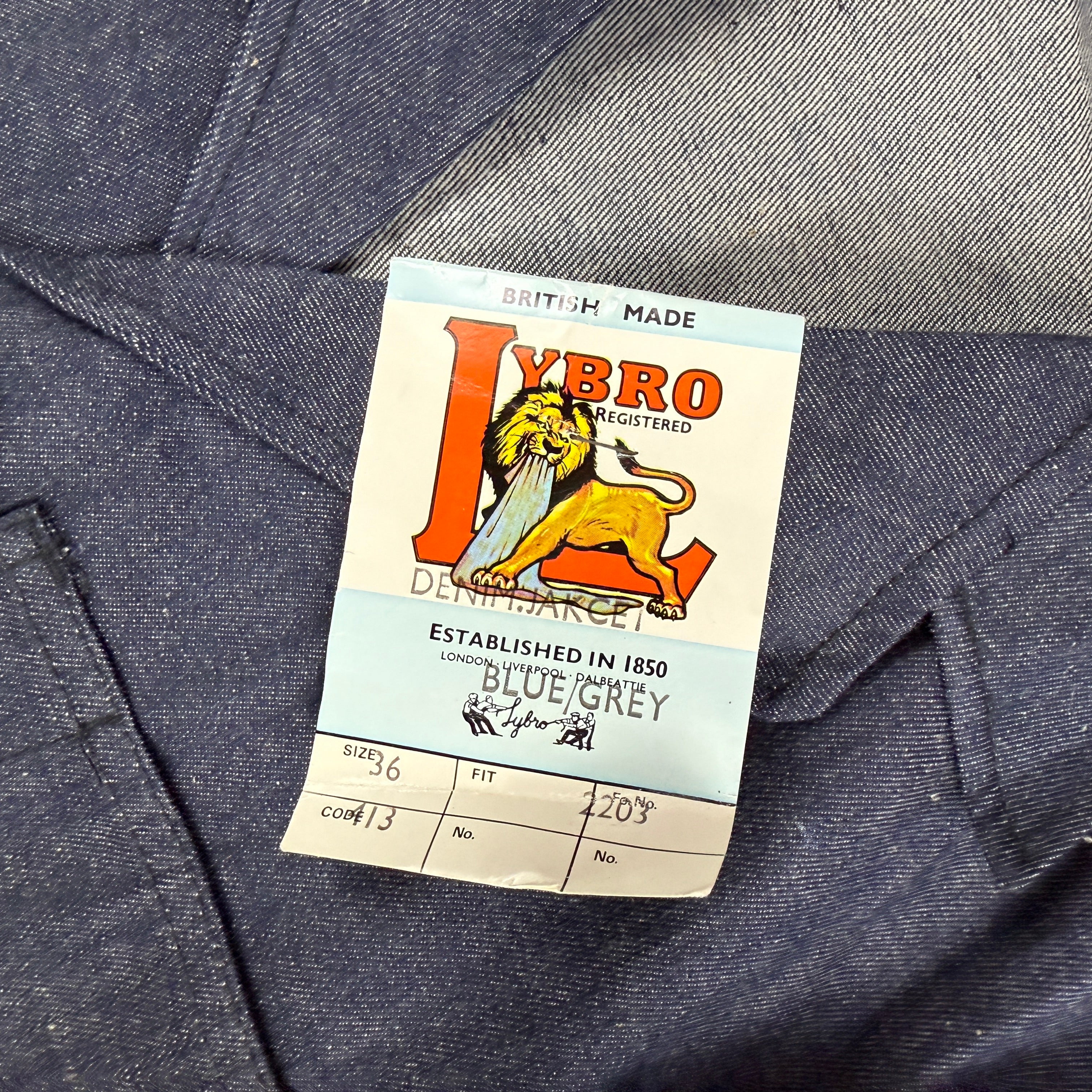 Lybro 1960s Chore Jacket - Deadstock
