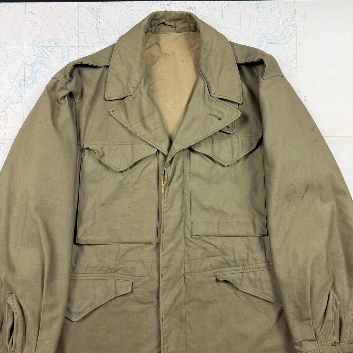 US Army M-1943 Field Jacket Rare '370B' 1st Pattern