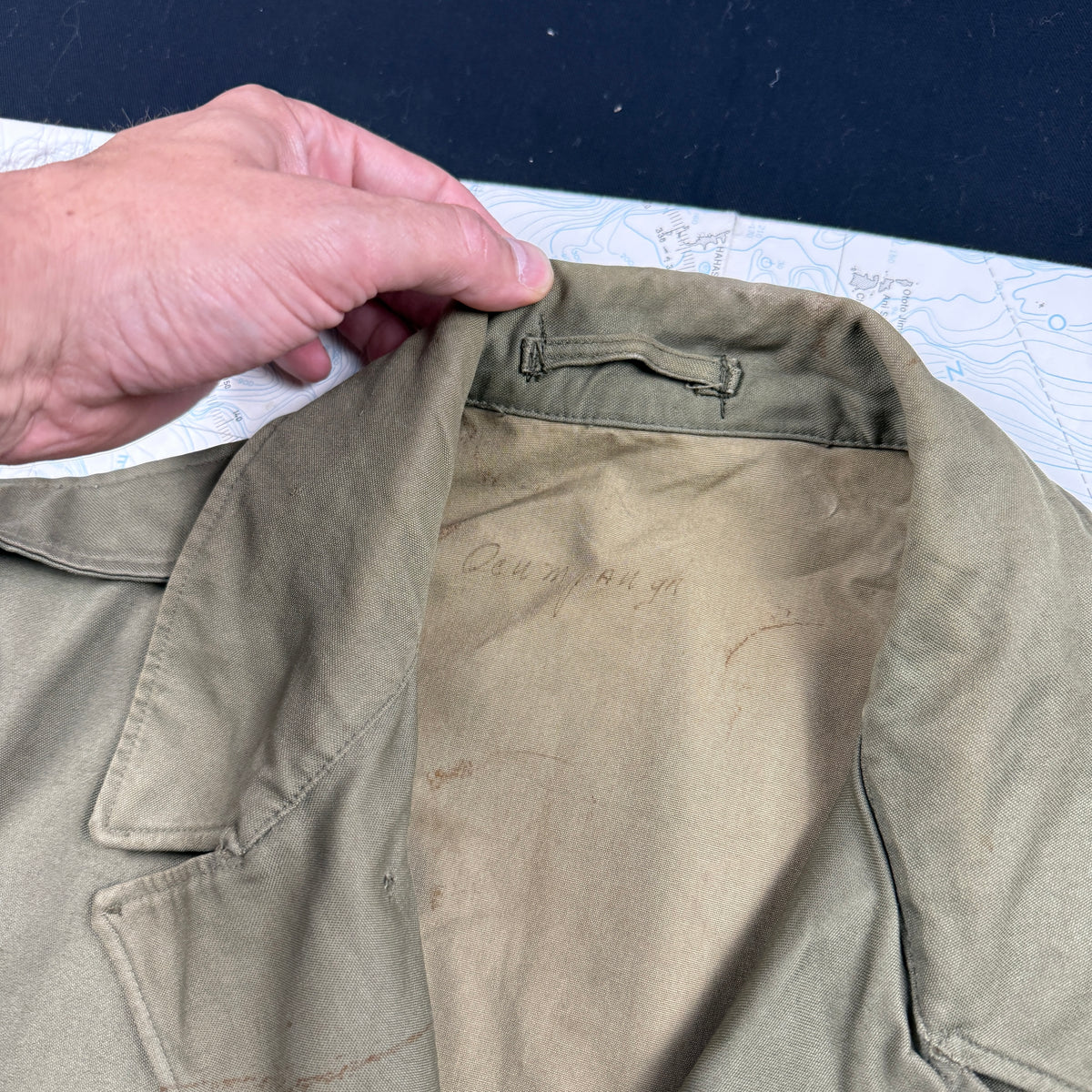 US Army M-1943 Field Jacket Rare '370B' 1st Pattern