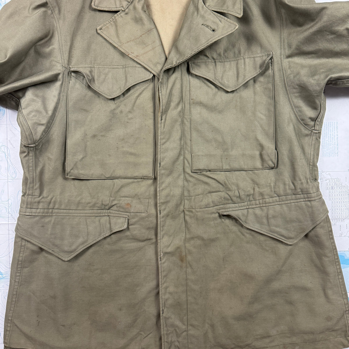 US Army M-1943 Field Jacket Rare '370B' 1st Pattern