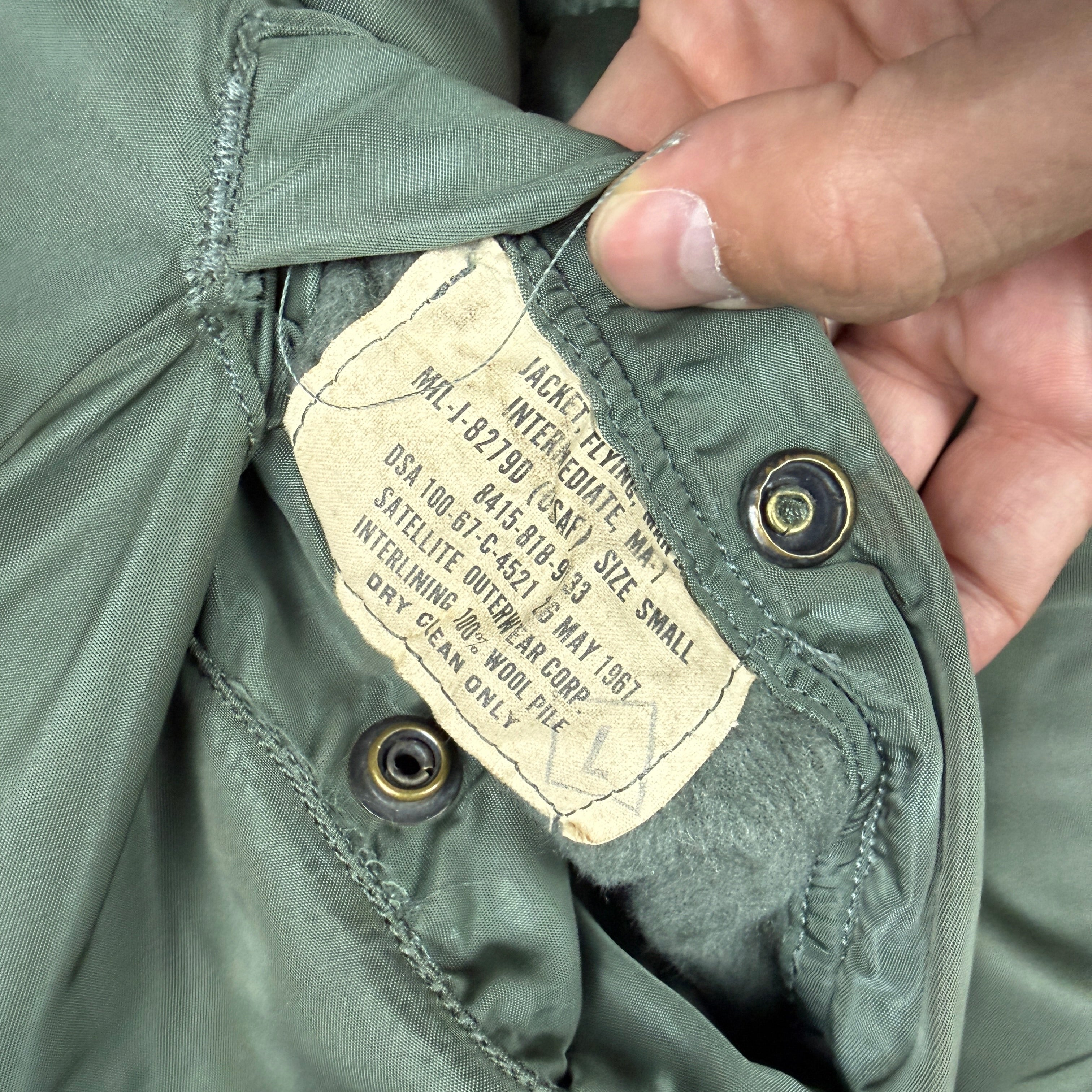US Air Force 1967 MA-1 Flight Jacket