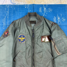Load image into Gallery viewer, US Air Force 1960 MA-1 Flight Jacket Patched