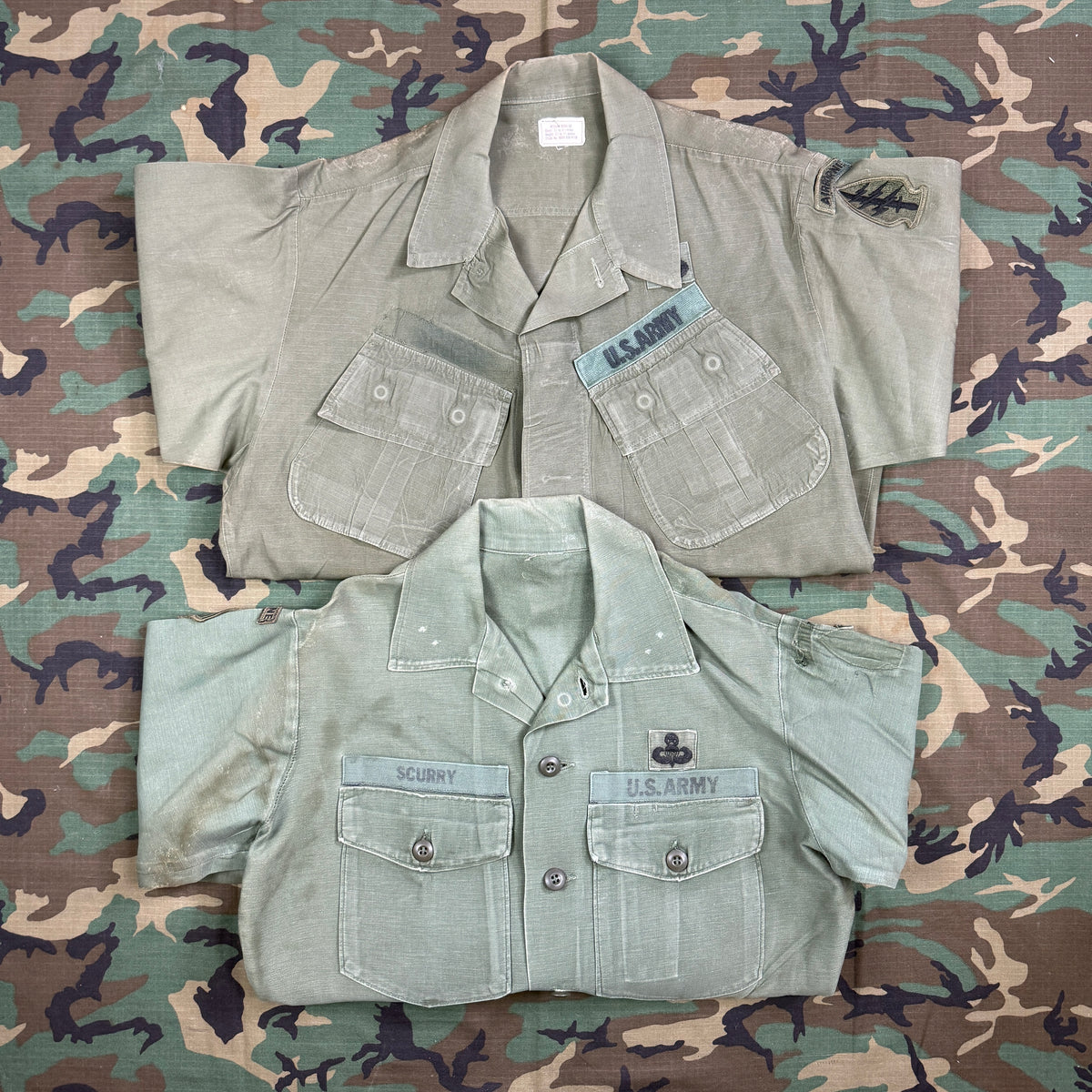 MACV SOG Hatchet Force Jacket & Shirt Set
