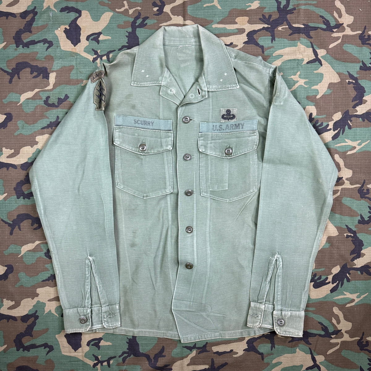 MACV SOG Hatchet Force Jacket & Shirt Set