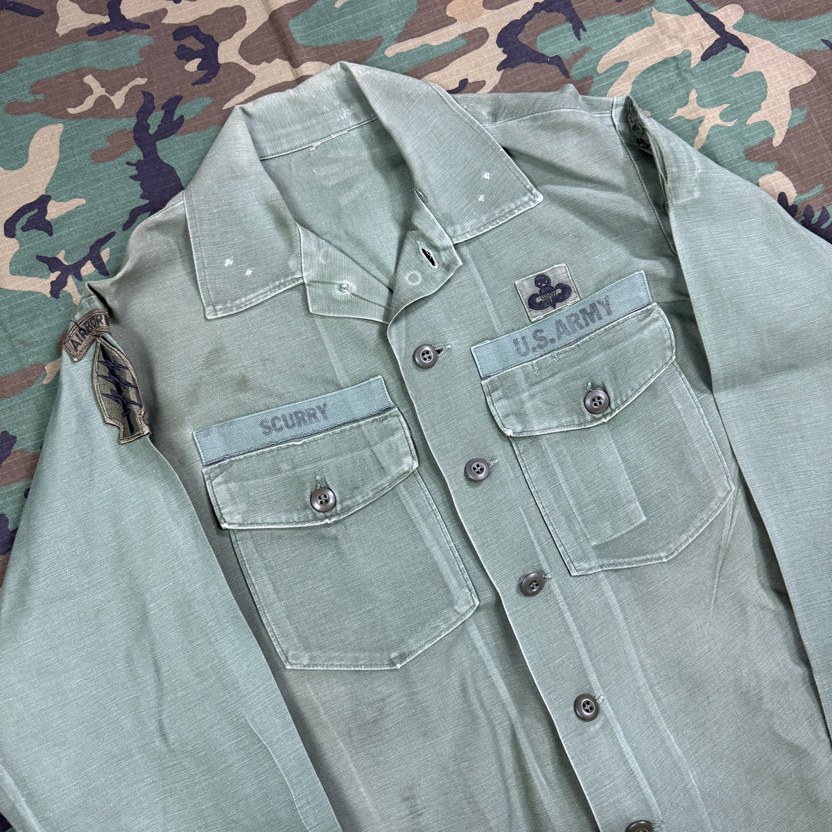 MACV SOG Hatchet Force Jacket & Shirt Set
