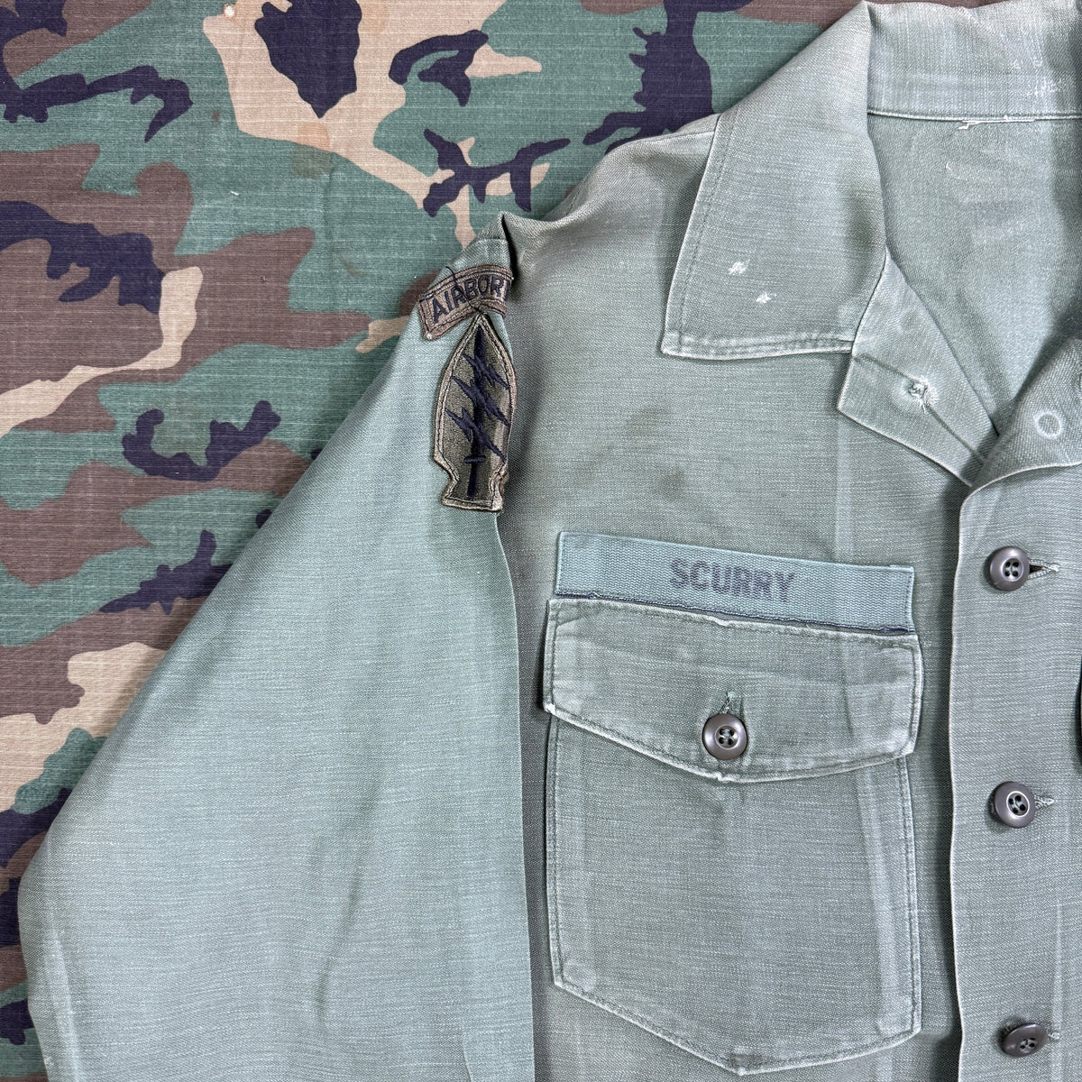 MACV SOG Hatchet Force Jacket & Shirt Set