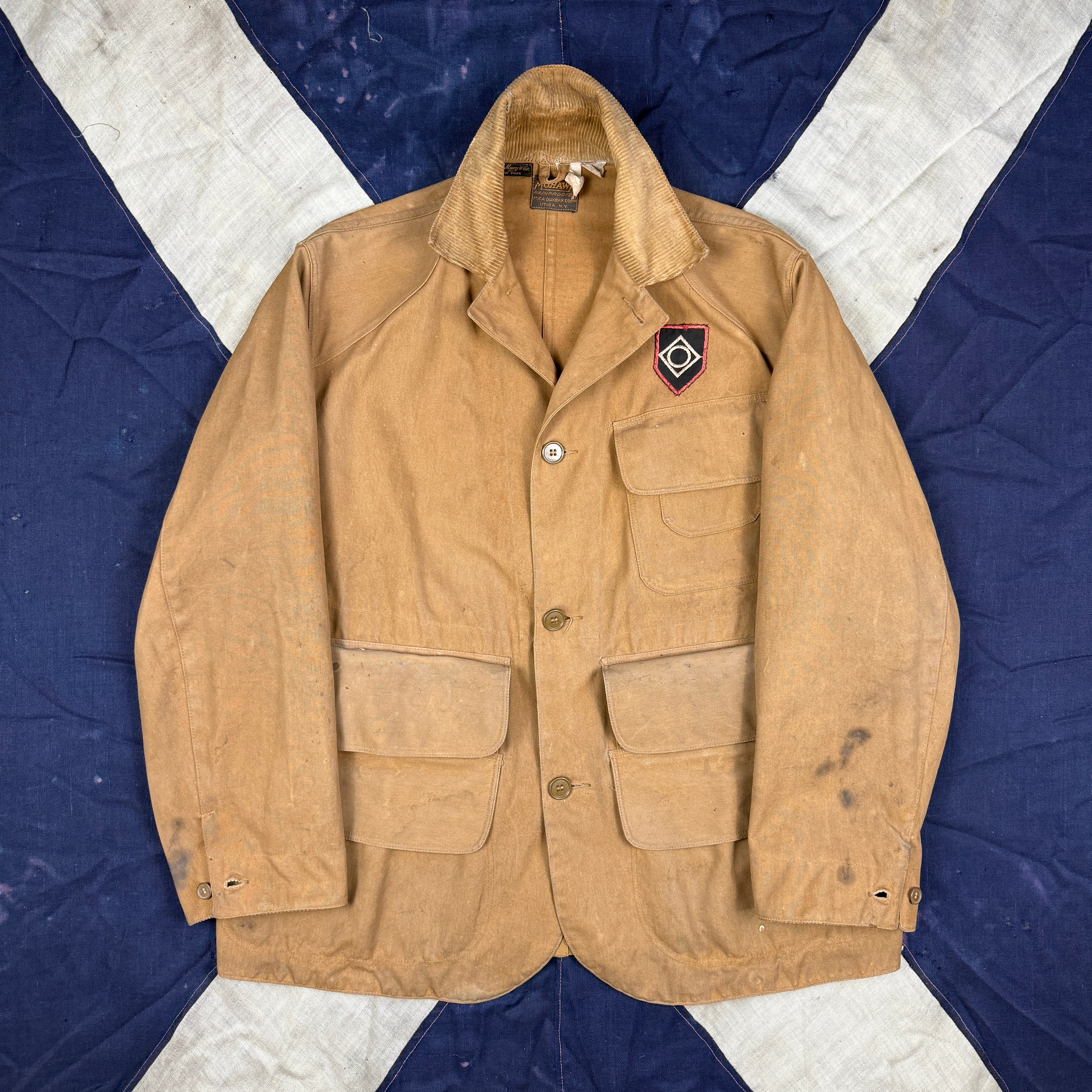 Duxbak For Macys 1920s/30s Hunting Jacket - Size 44
