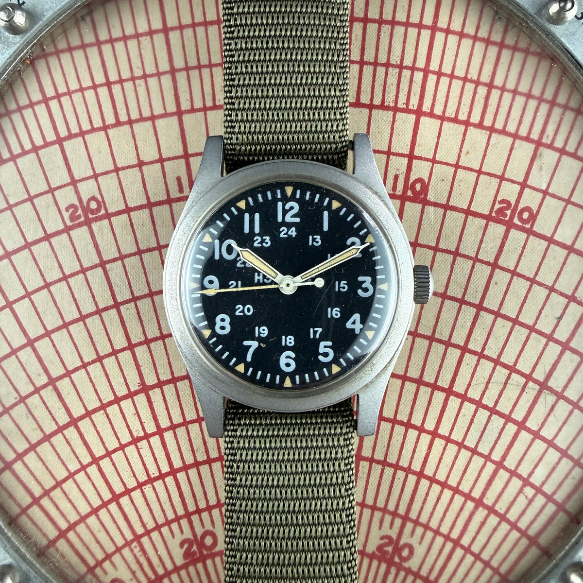 US Army 1983 Hamilton MIL-W-46374B Watch