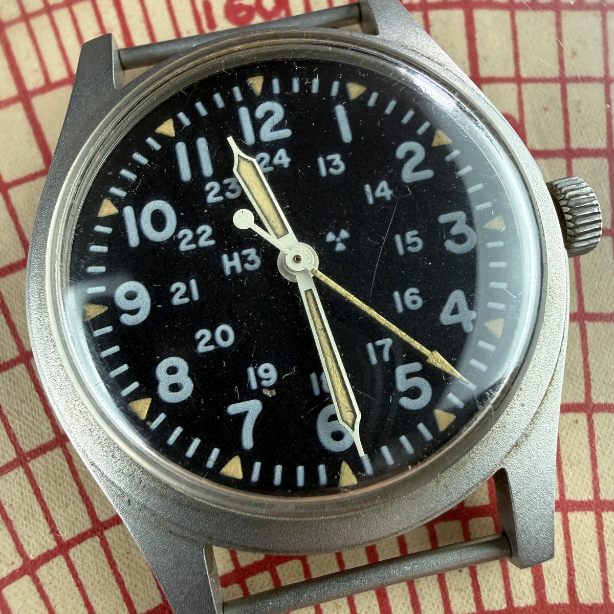 US Army 1983 Hamilton MIL-W-46374B Watch