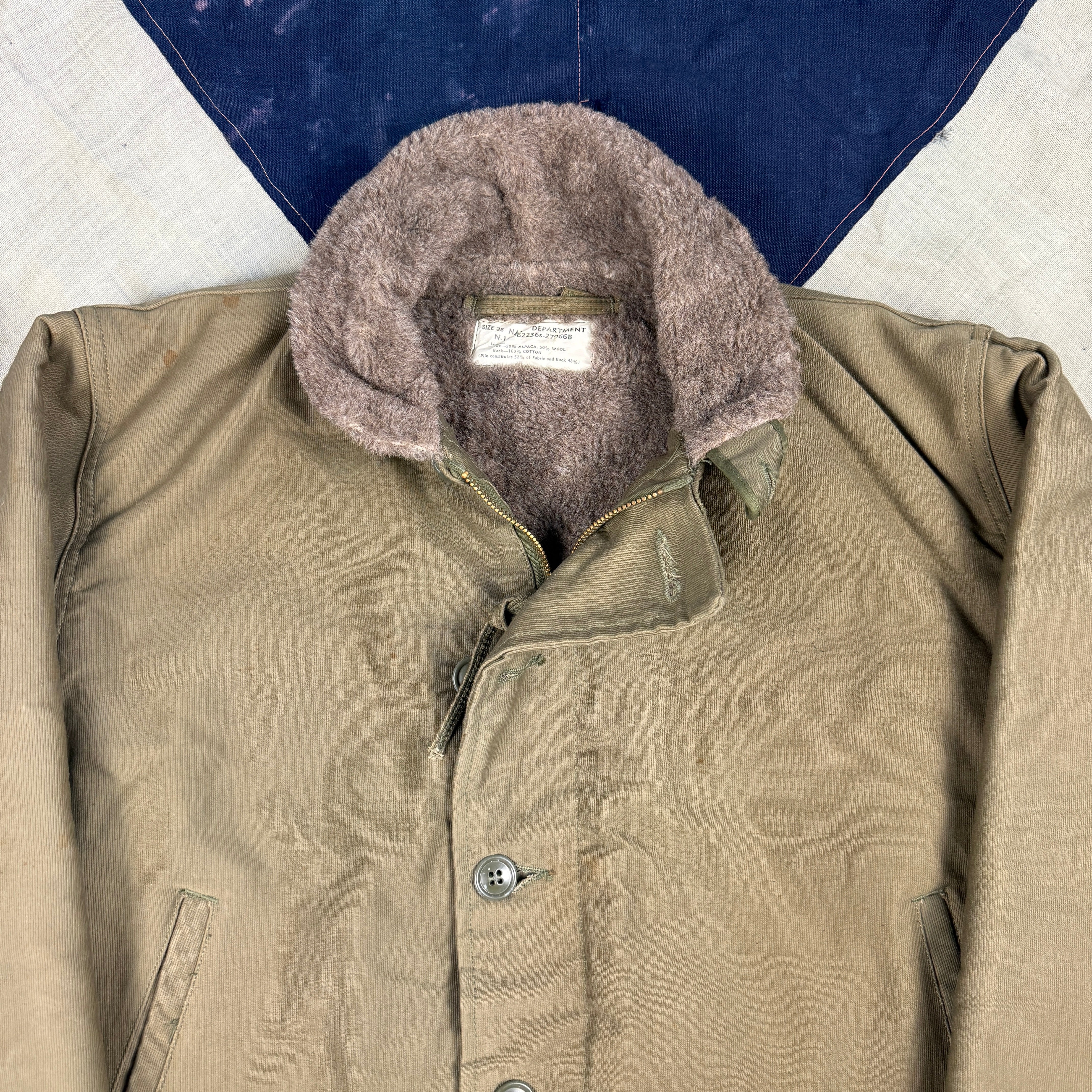 US Navy N1 Deck Jacket - Deadstock