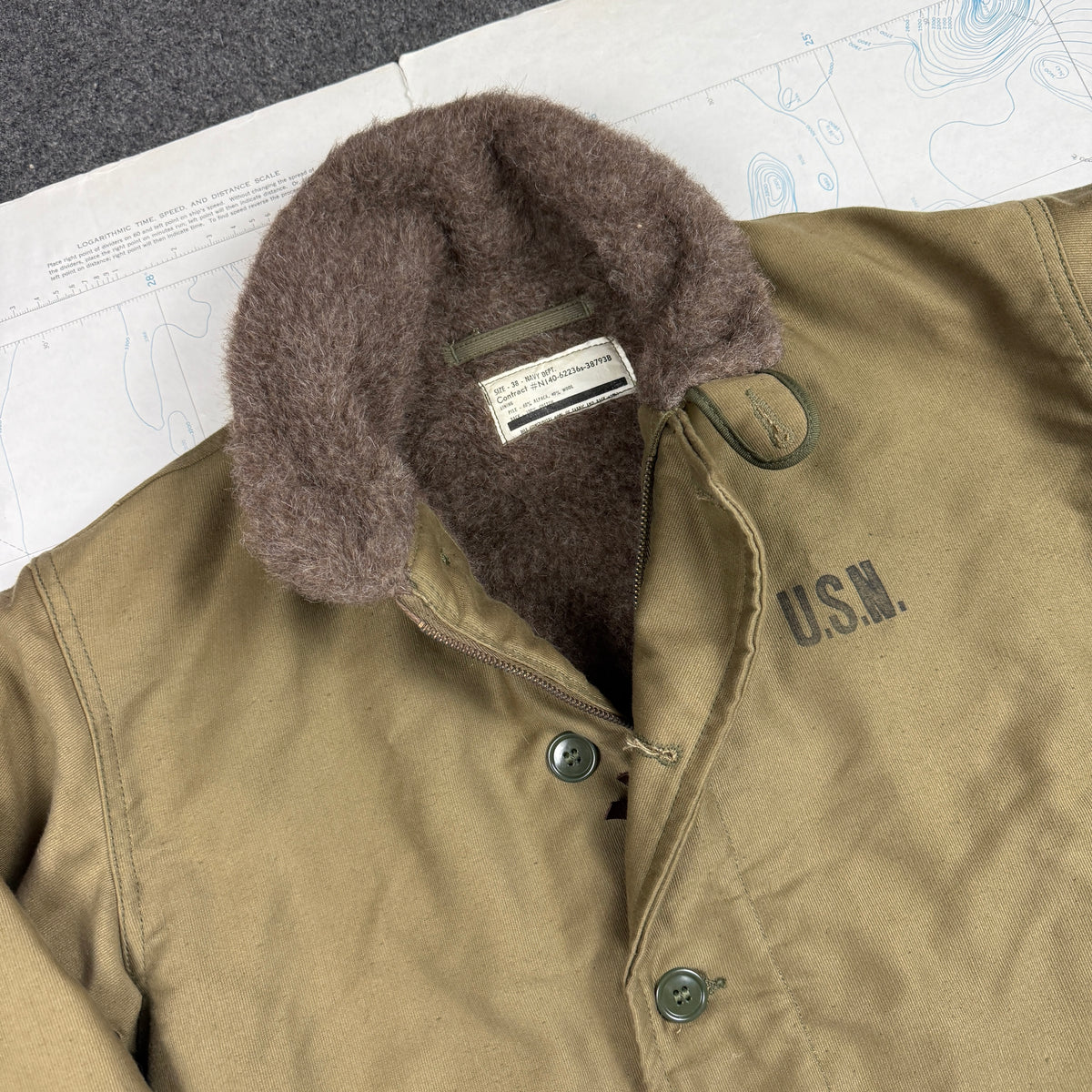 US Navy N1 Deck Jacket - Deadstock