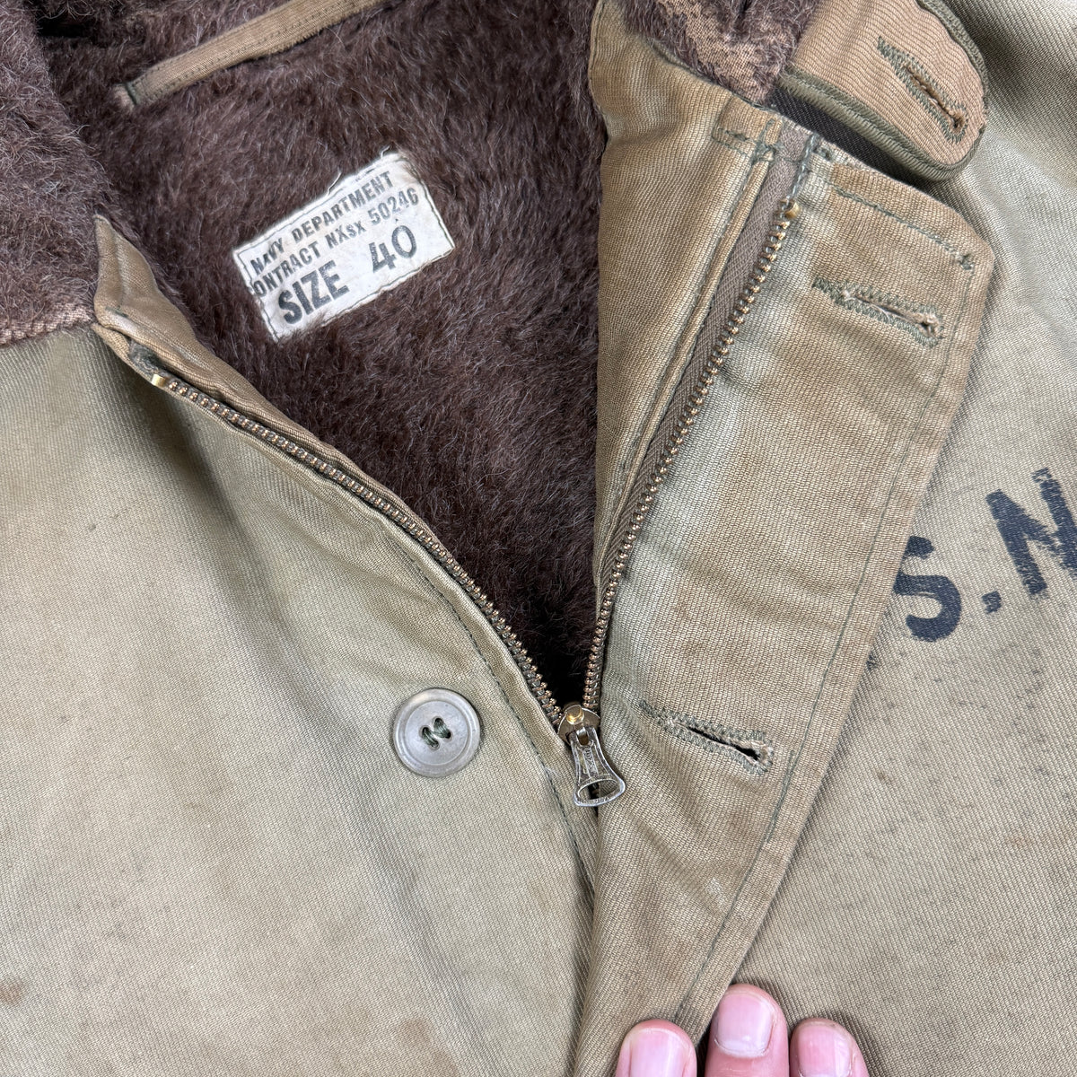 US Navy 1944 N1 Deck Jacket First Pattern