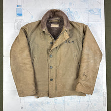 Load image into Gallery viewer, US Navy Late-War N1 Deck Jacket - Great stencils!