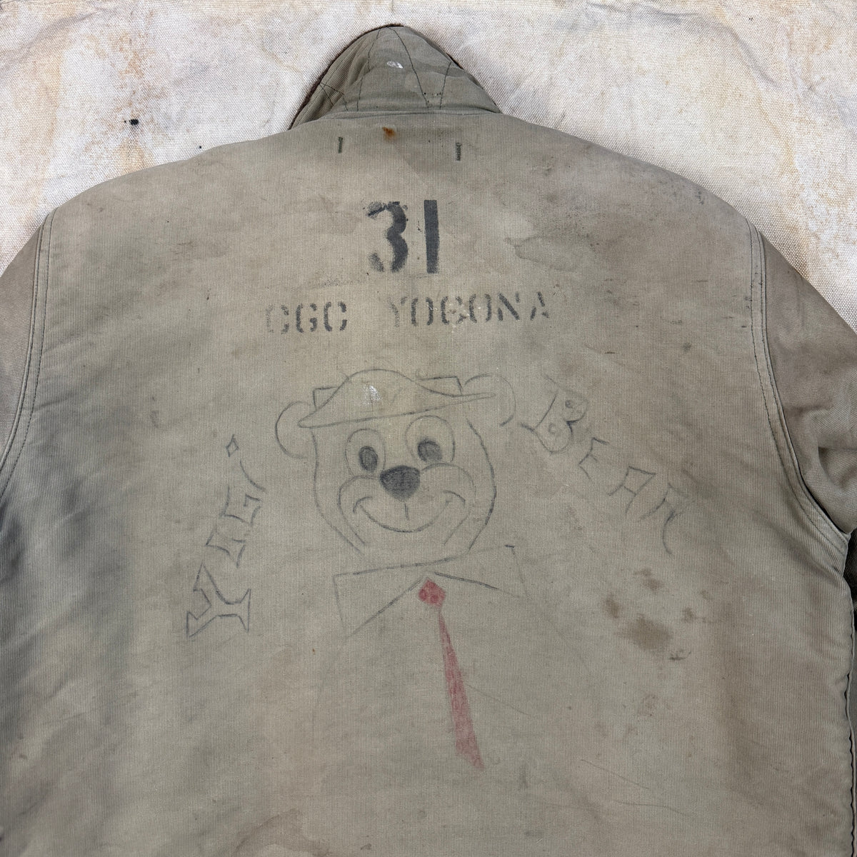 Coast Guard N1 Deck Jacket with USCGC Yocona Artwork