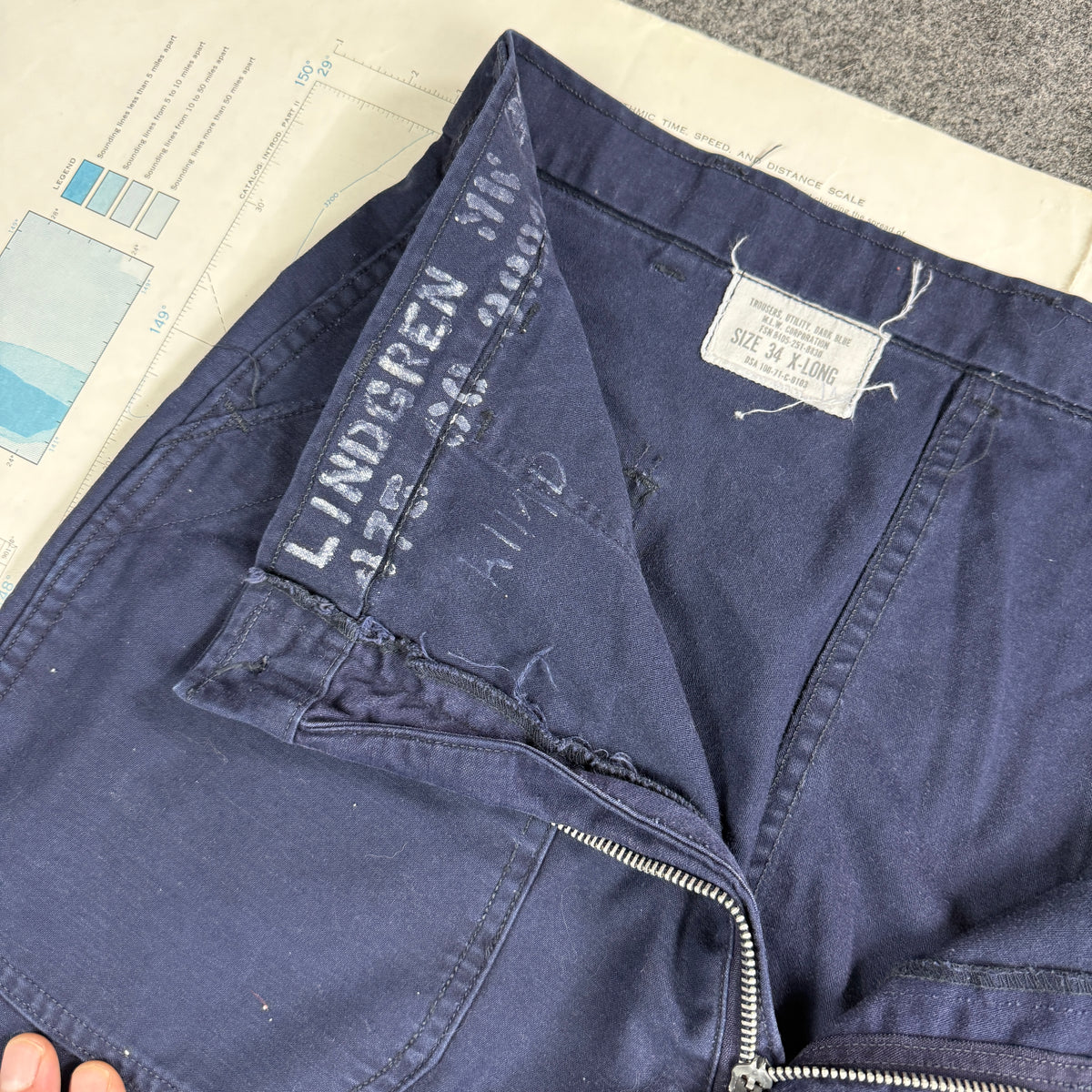 US Navy 1971 Utility Pants