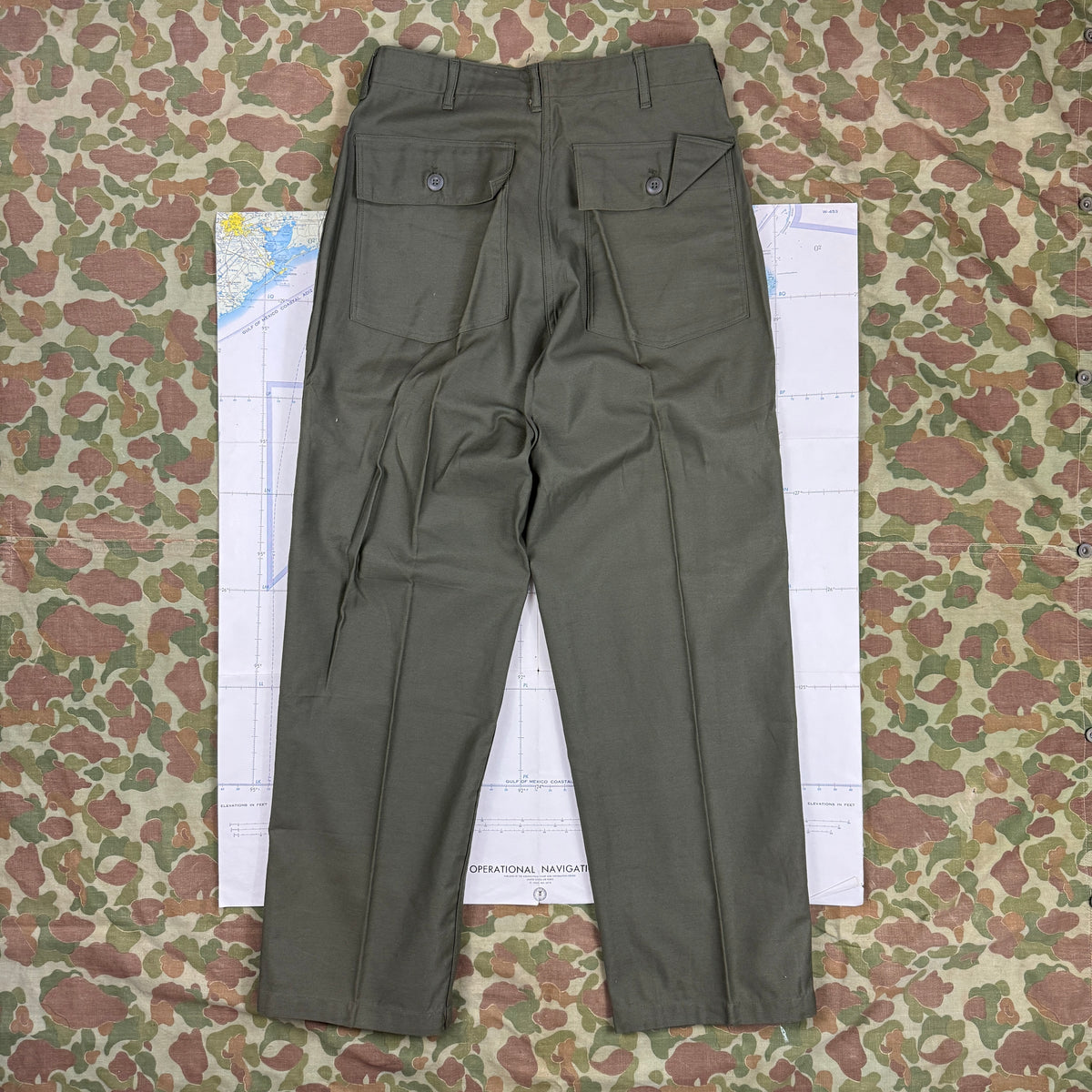 US Army Vietnam 1969 OG107 Pants - Deadstock - Size 32