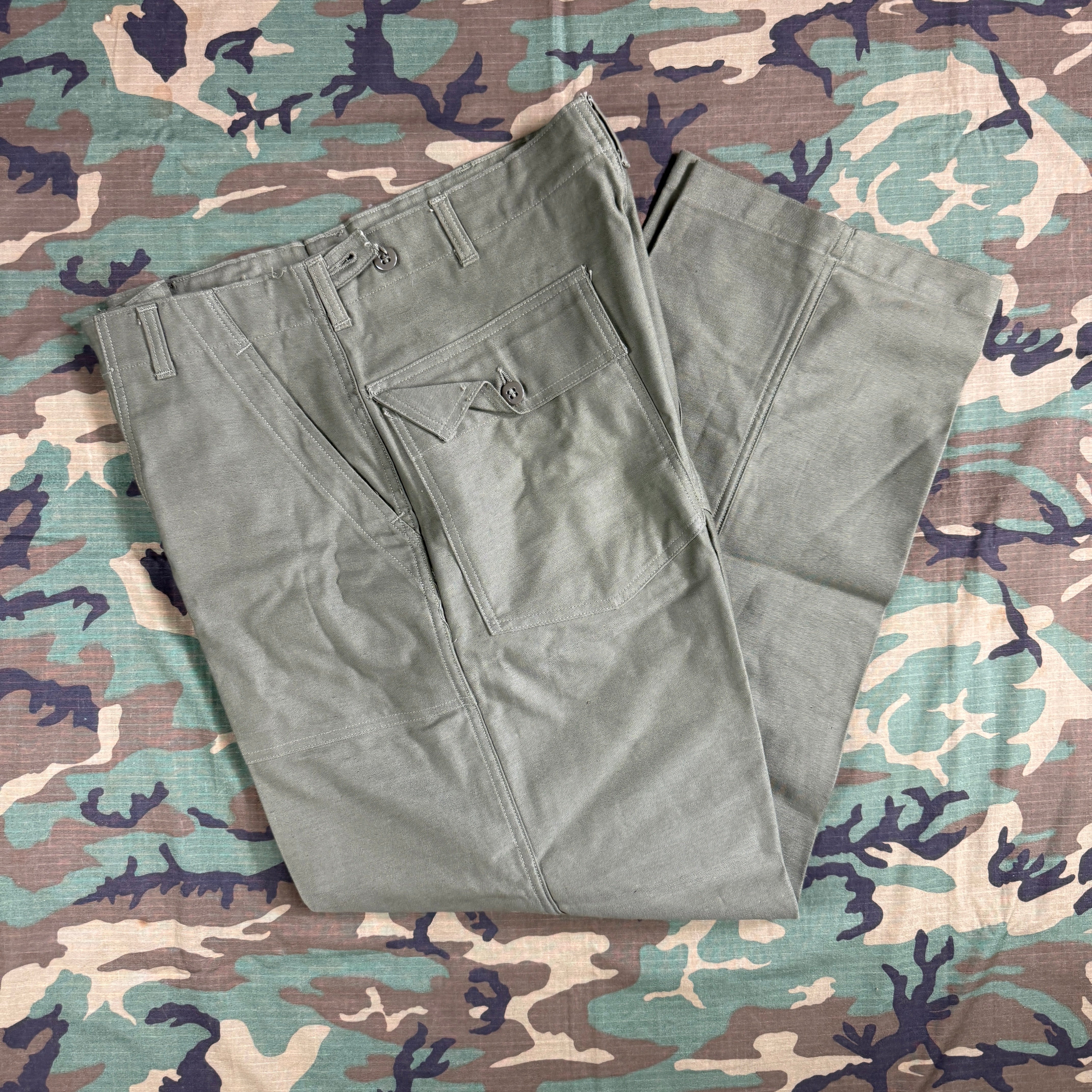 US Army 1964 First Pattern OG107 Pants - Deadstock - Size36