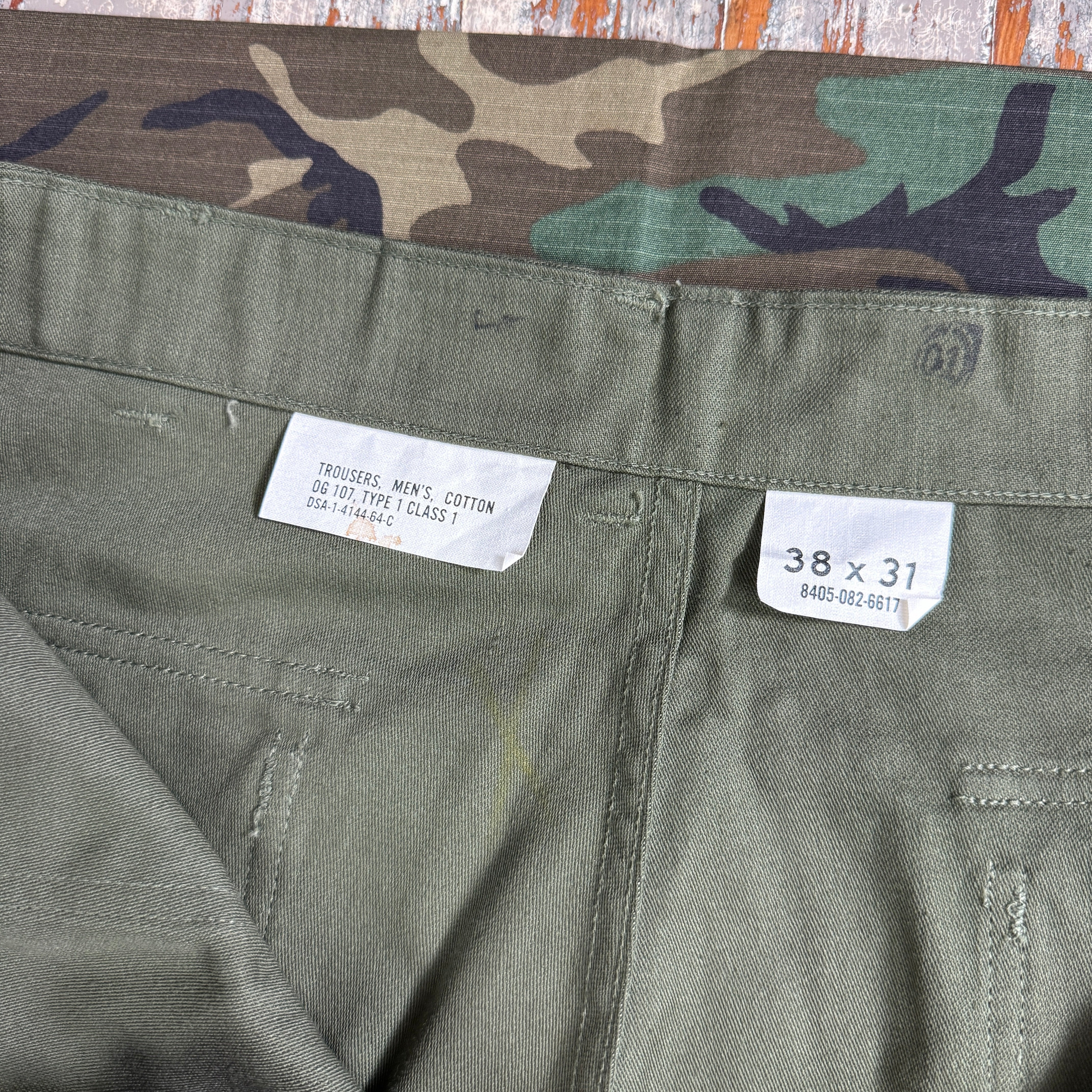 US Army 1964 First Pattern OG107 Pants - Deadstock - Size36