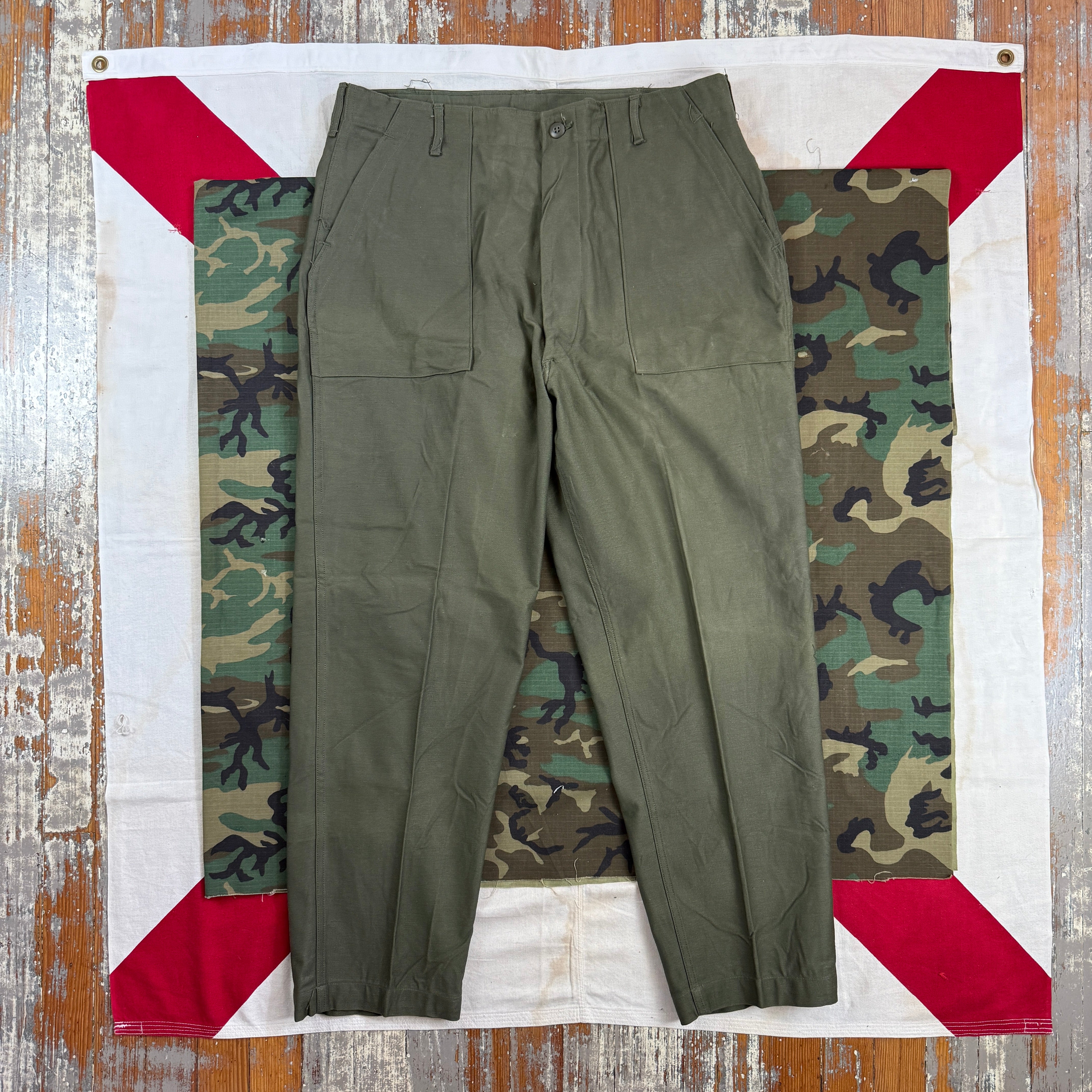 US Army Vietnam 1975 OG107 Pants - Deadstock - Size 38!