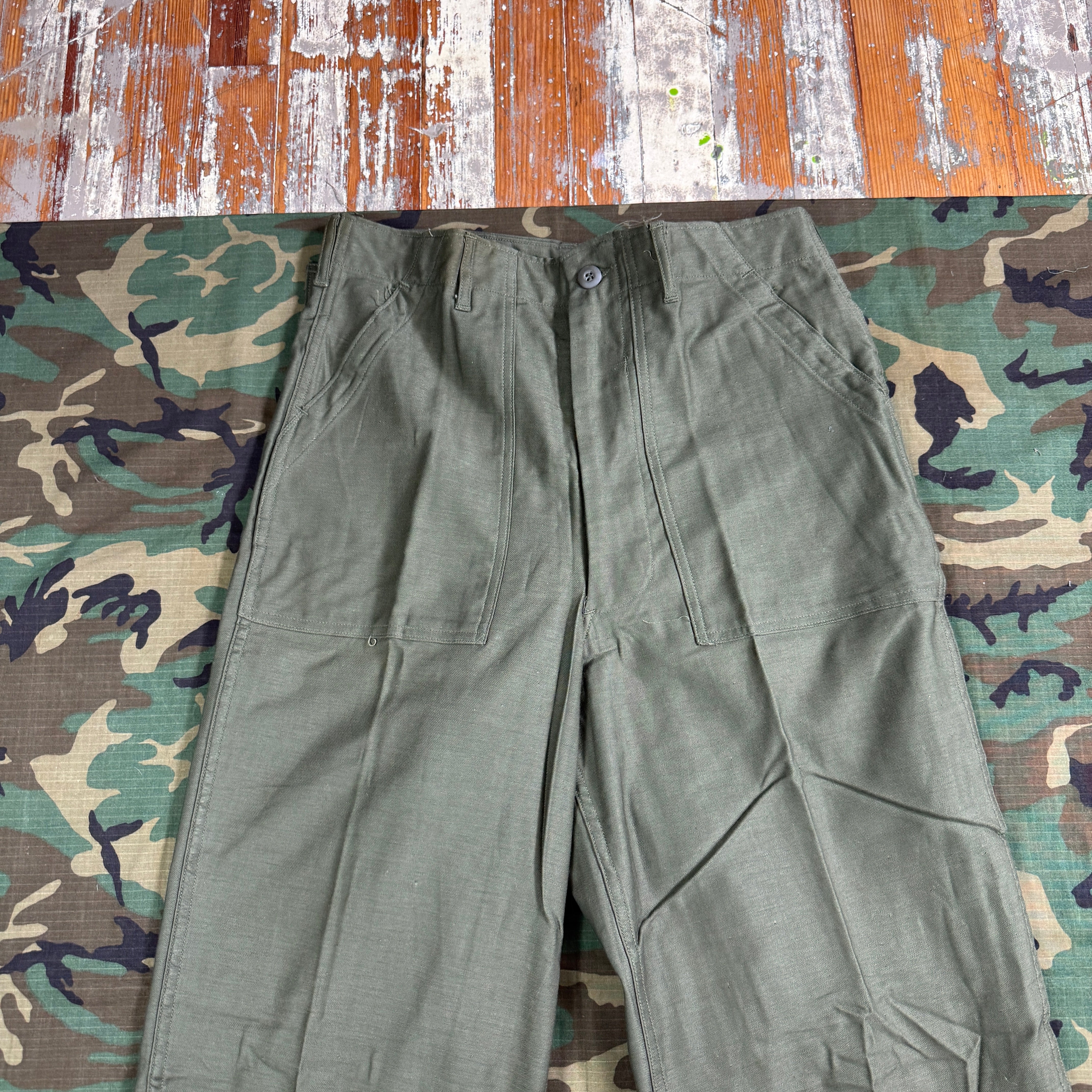 US Army Vietnam 1970 OG107 Pants - Deadstock - Size 33