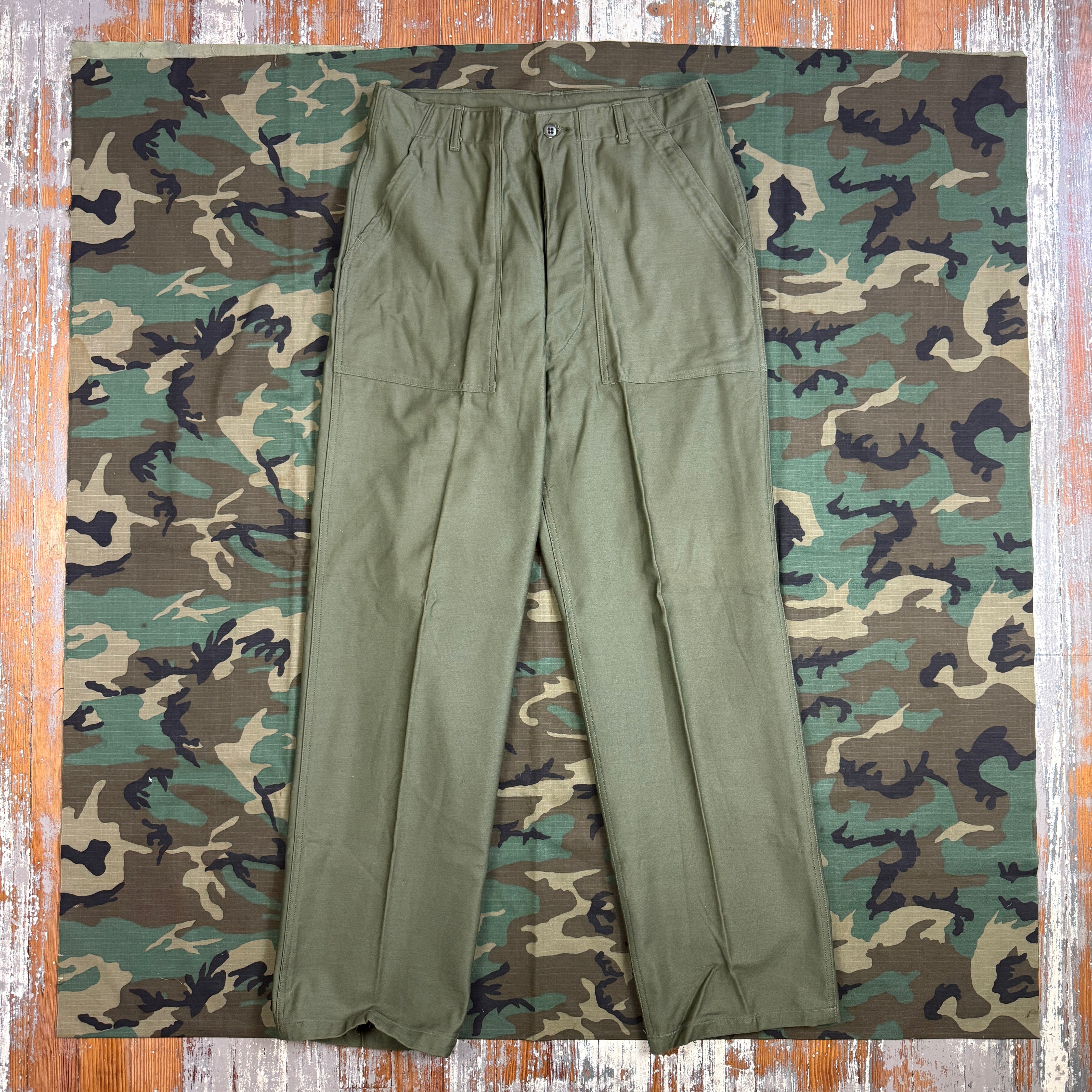 US Army Vietnam 1965 OG107 Pants - Deadstock - Size 33