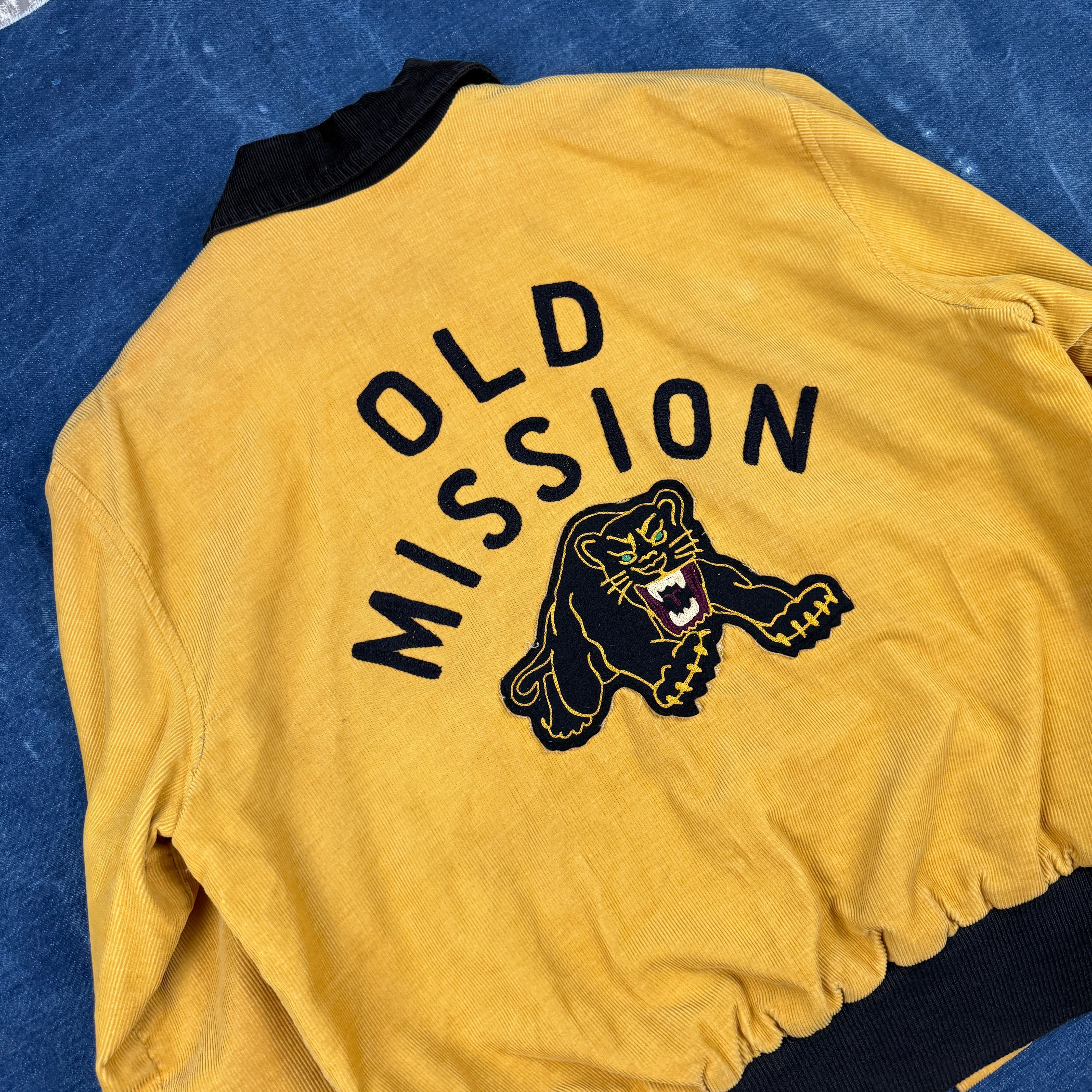 Old Mission 1960s Panthers Corduroy Jacket