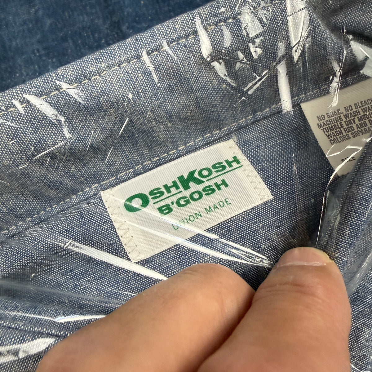 OshKosh B'Gosh 1960s Chambray - Deadstock