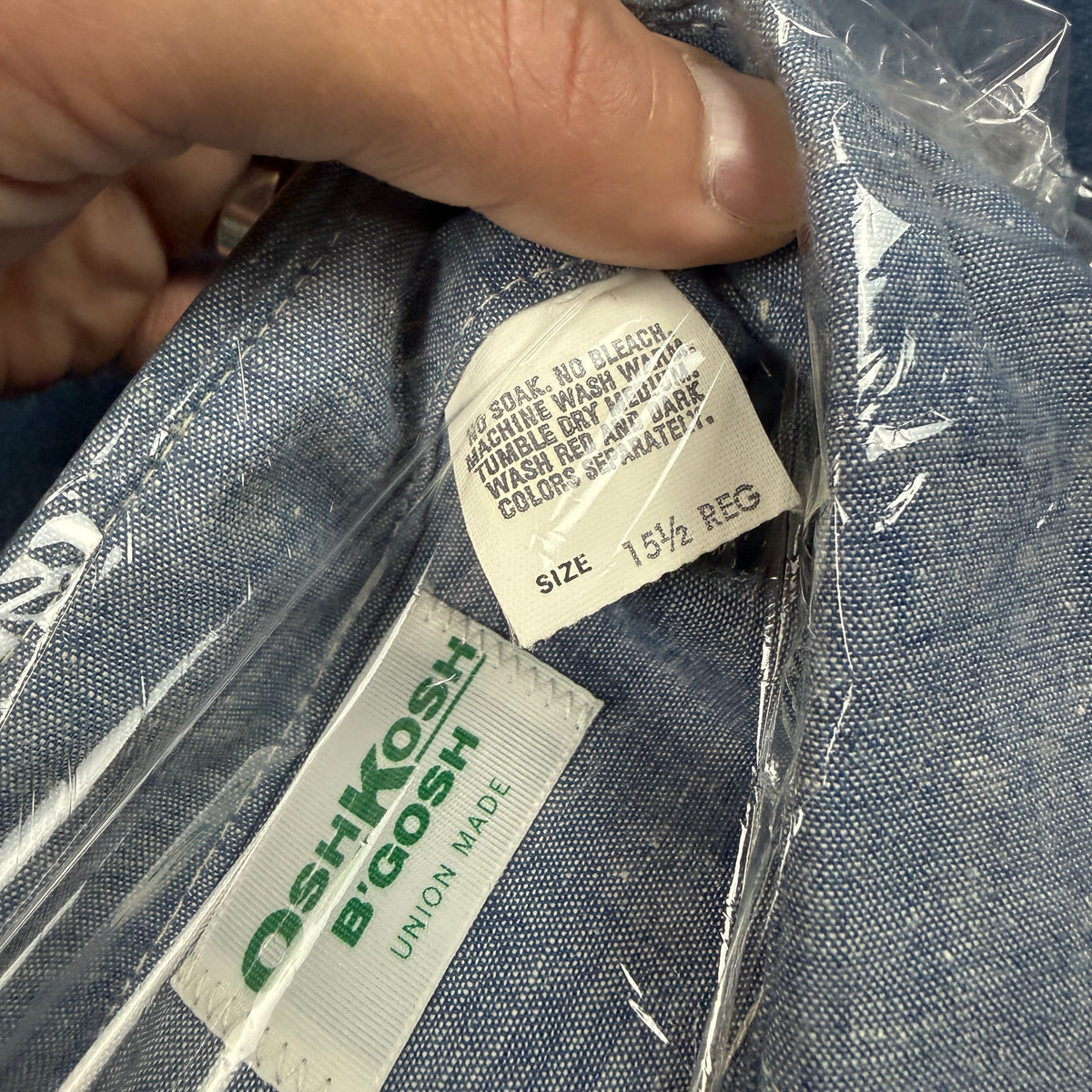 OshKosh B'Gosh 1960s Chambray - Deadstock