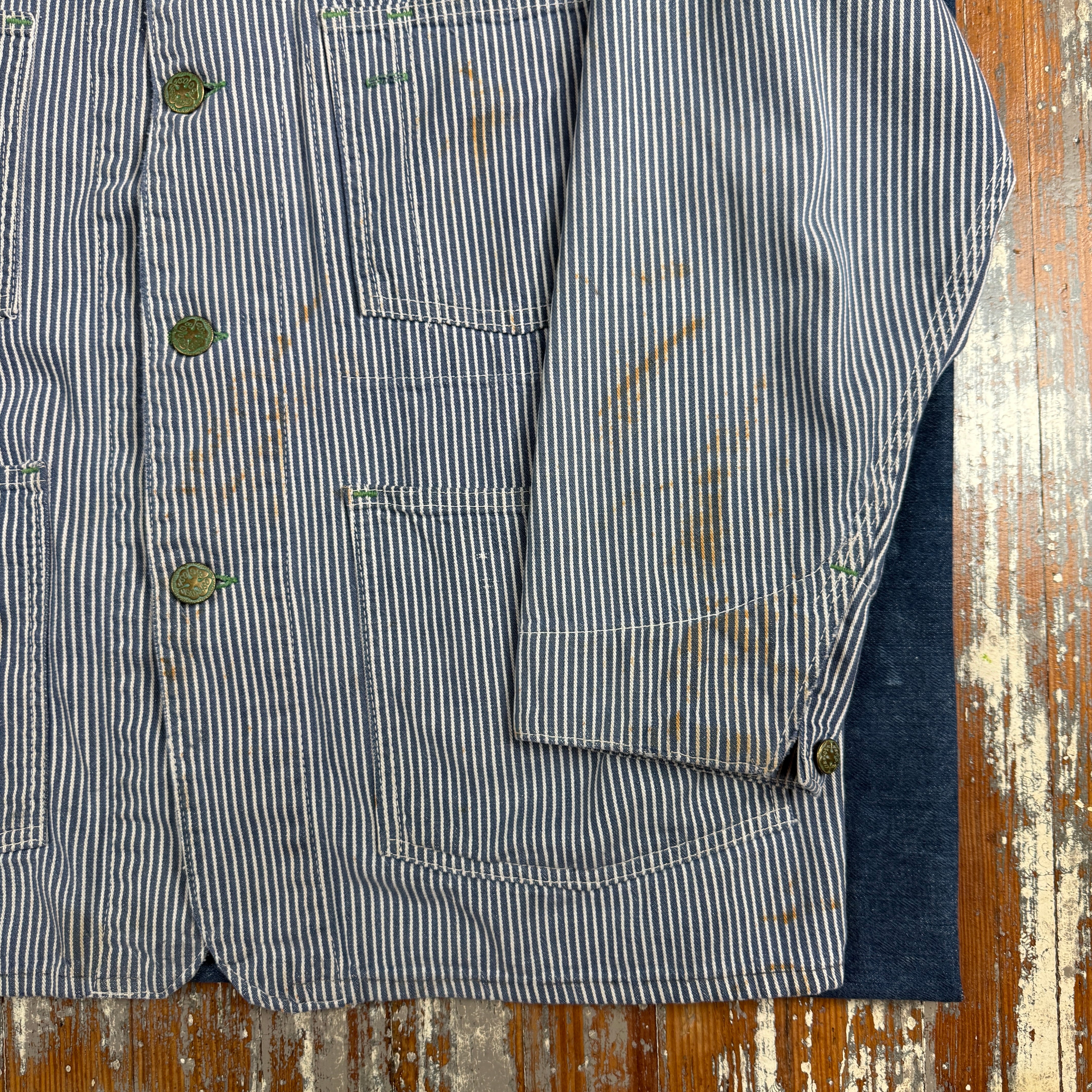 OshKosh B'Gosh 1950s/60s Hickory Chore Jacket